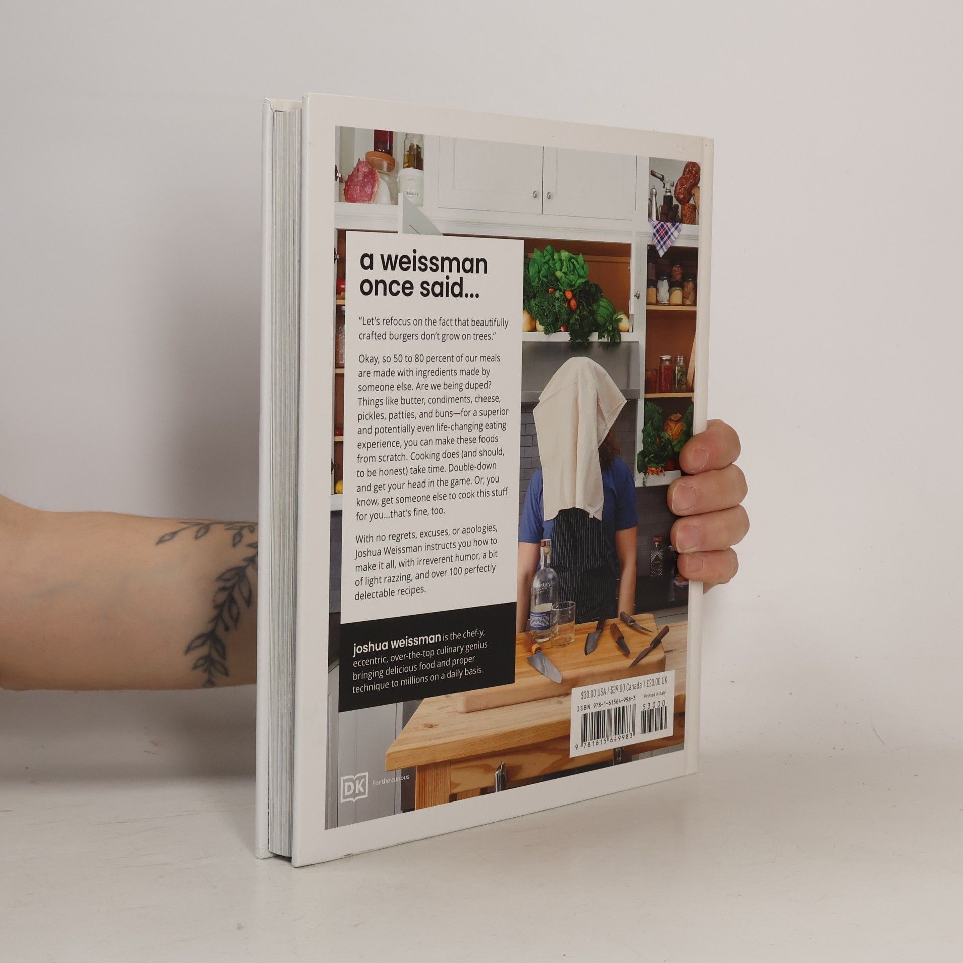 Joshua Weissman Joshua Weissman: An Unapologetic Cookbook