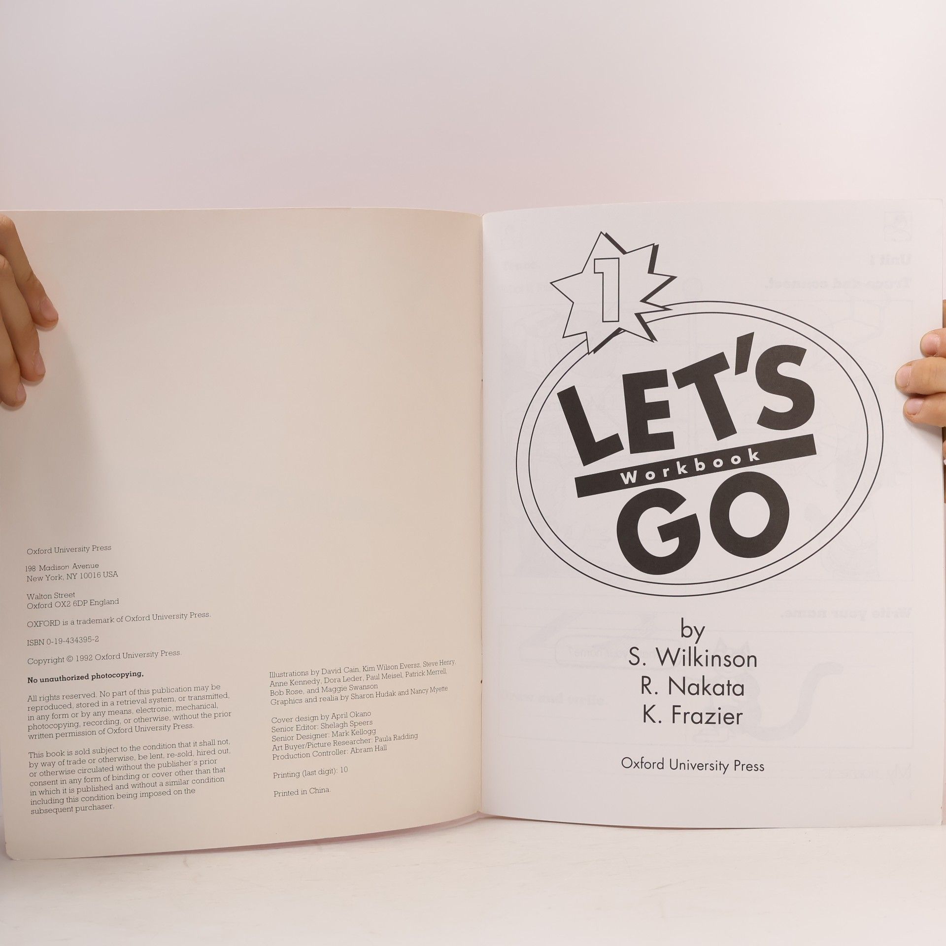 S. P. Wilkinson Oxford American English - 1: Let's Go