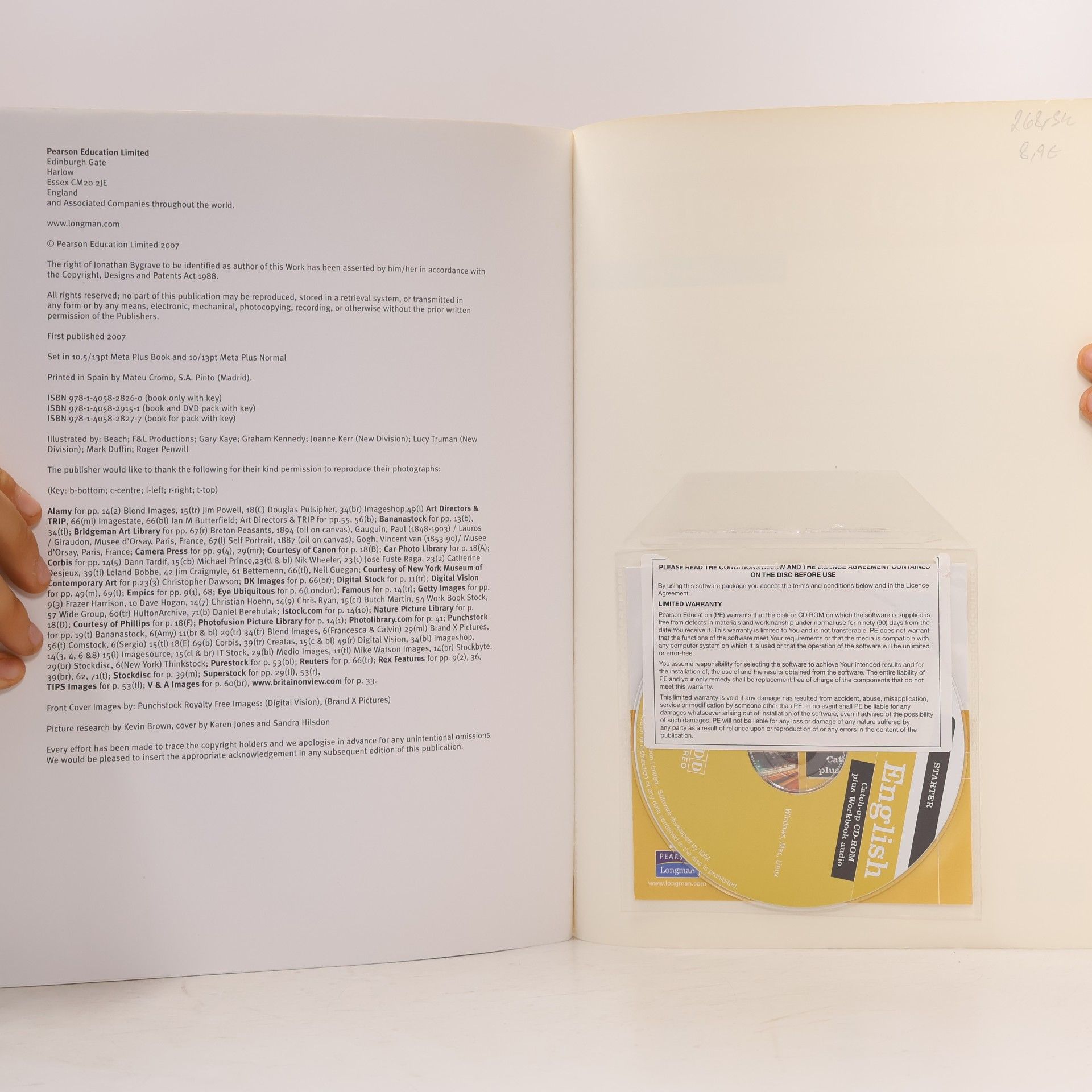 Jonathan Bygrave Total English : starter. Workbook with key