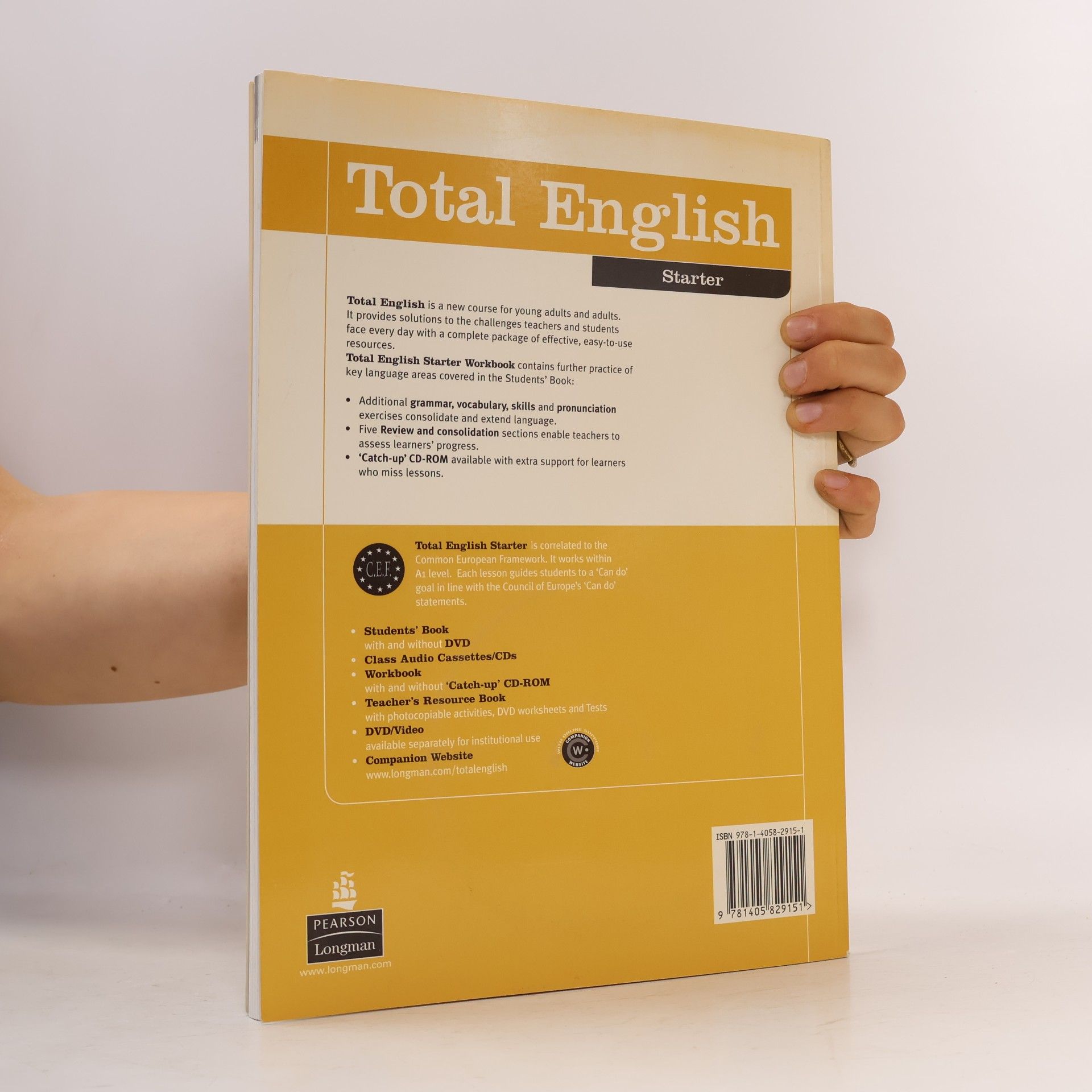 Jonathan Bygrave Total English : starter. Workbook with key