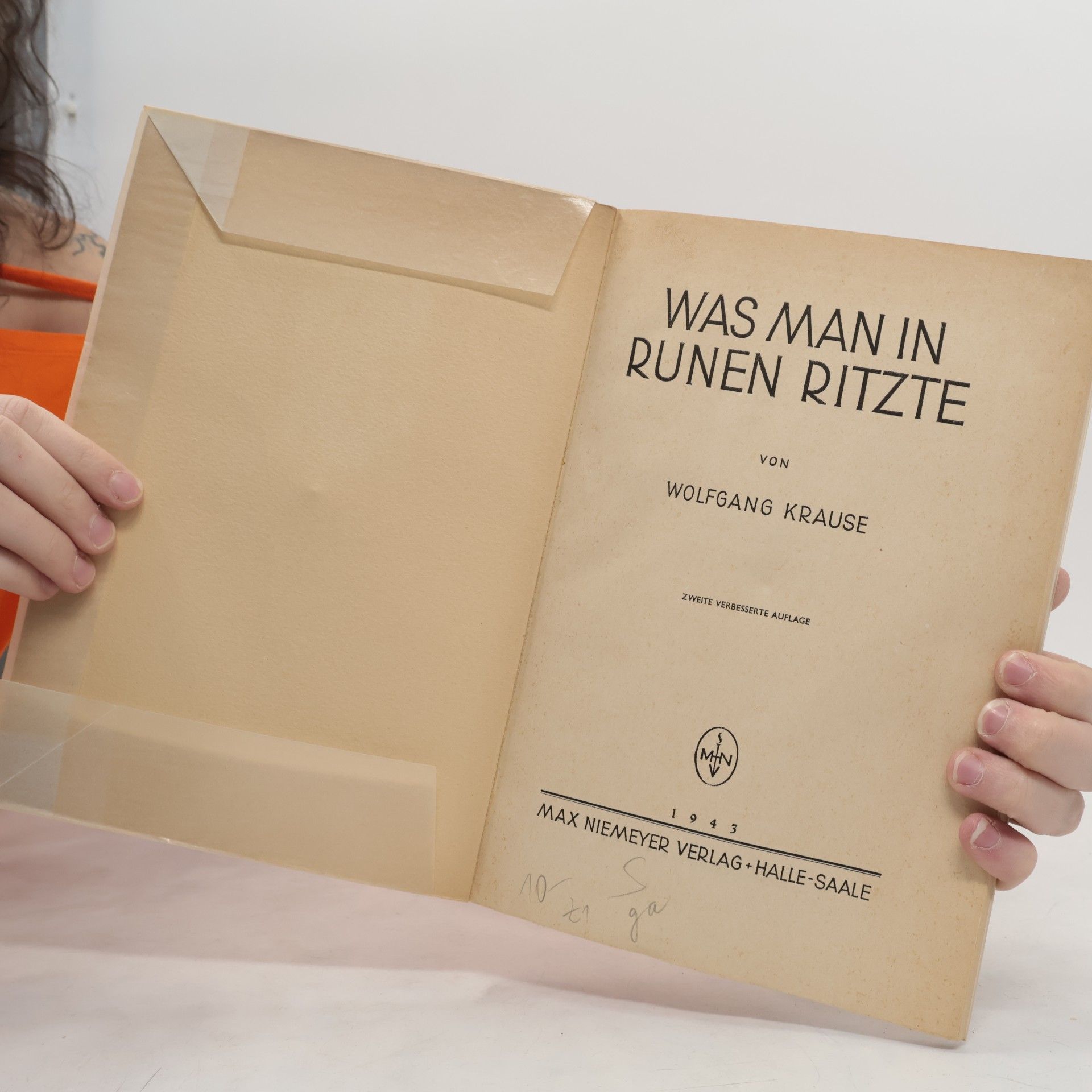 Wolfgang Krause Was man in Runen ritzte