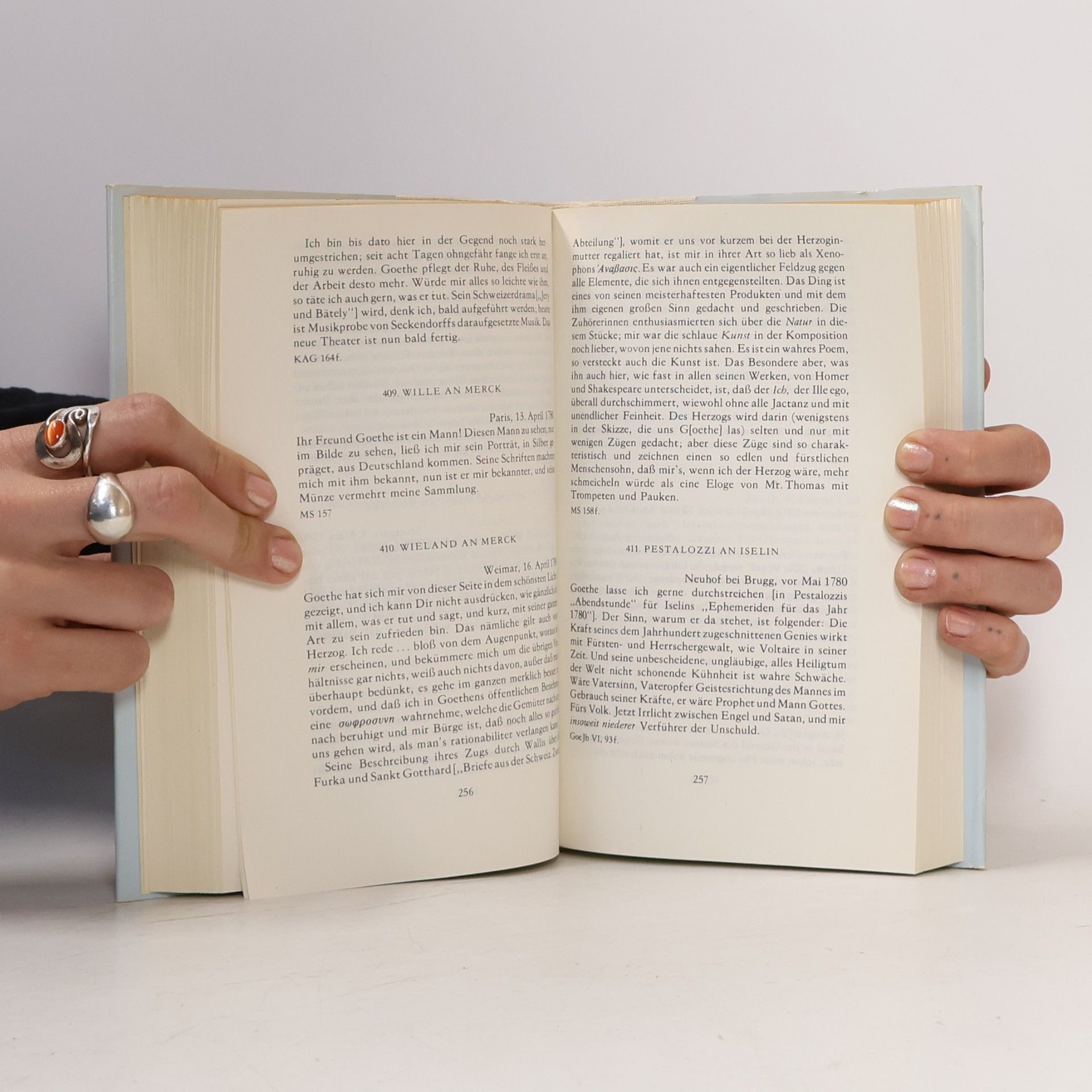 Collectif d'auteurs Goethe in vertraulichen Briefen seiner Zeitgenossen I
