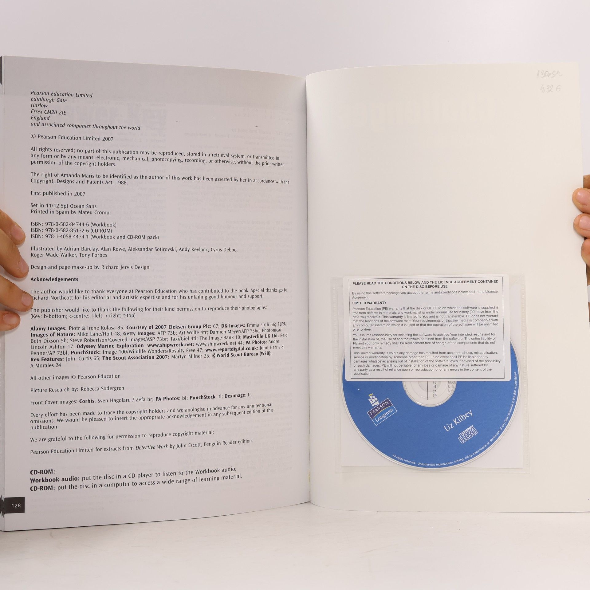 Amanda Maris Challenges 4 Workbook and CD-Rom Pack