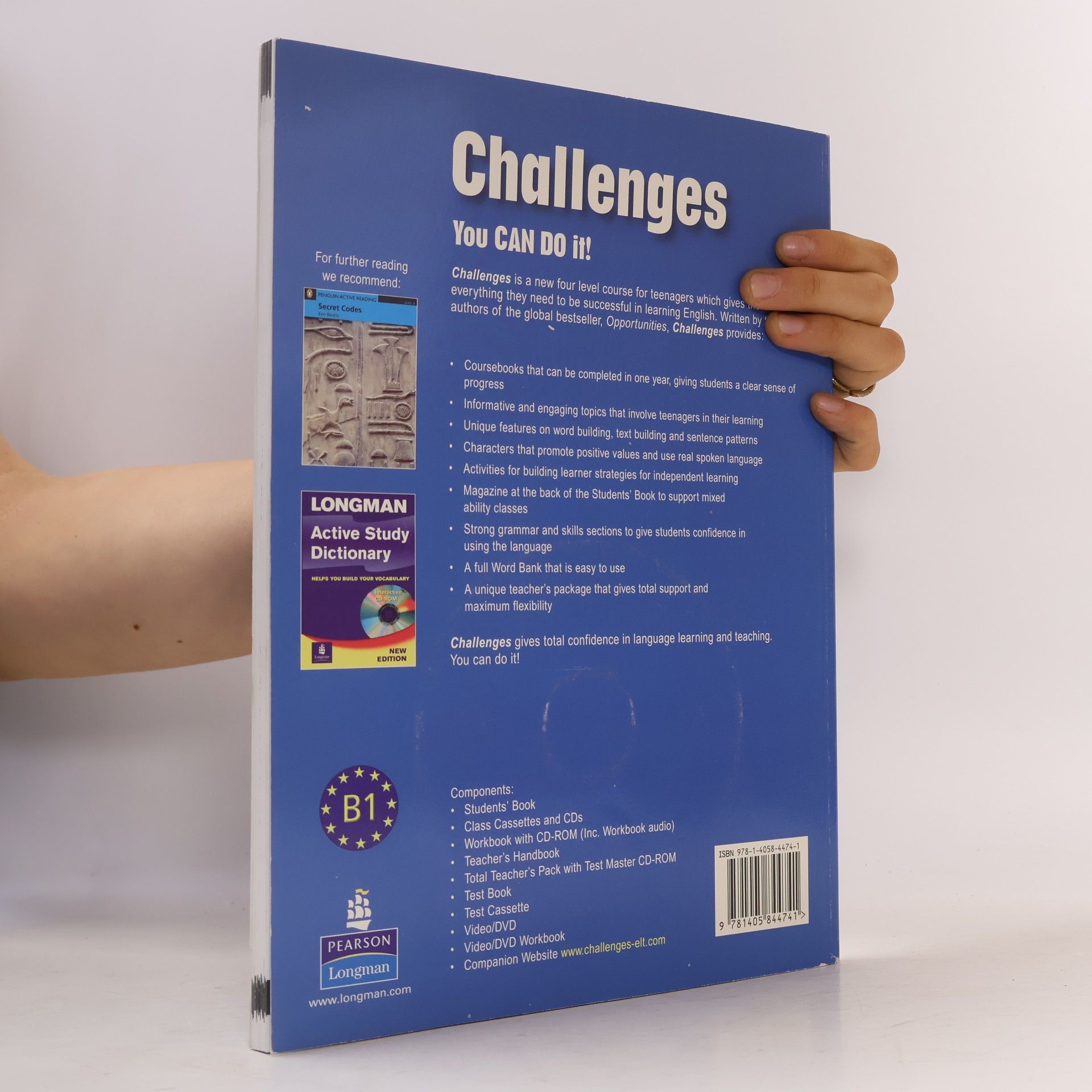 Amanda Maris Challenges 4 Workbook and CD-Rom Pack