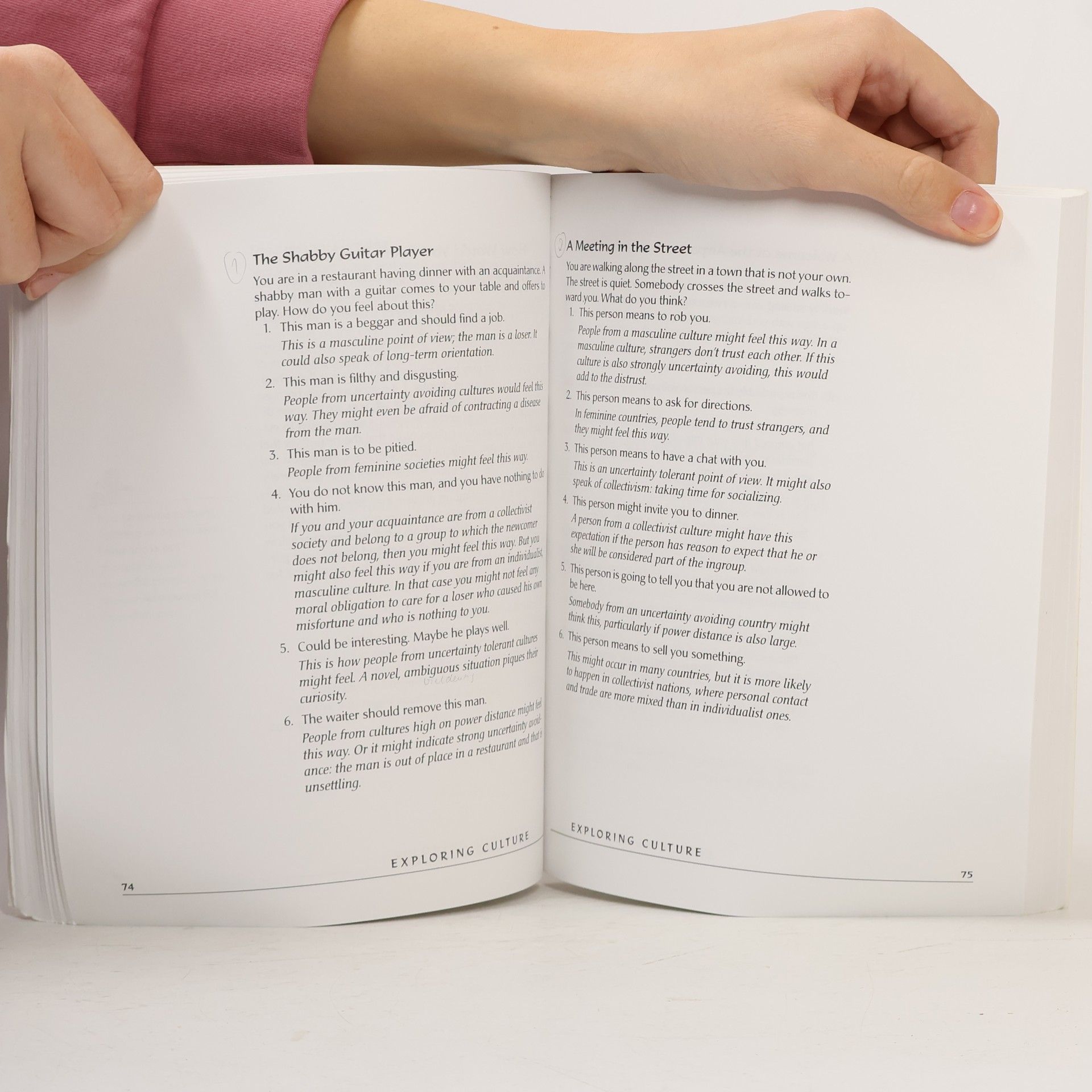 Geert Hofstede Exploring culture : exercises, stories and synthetic cultures