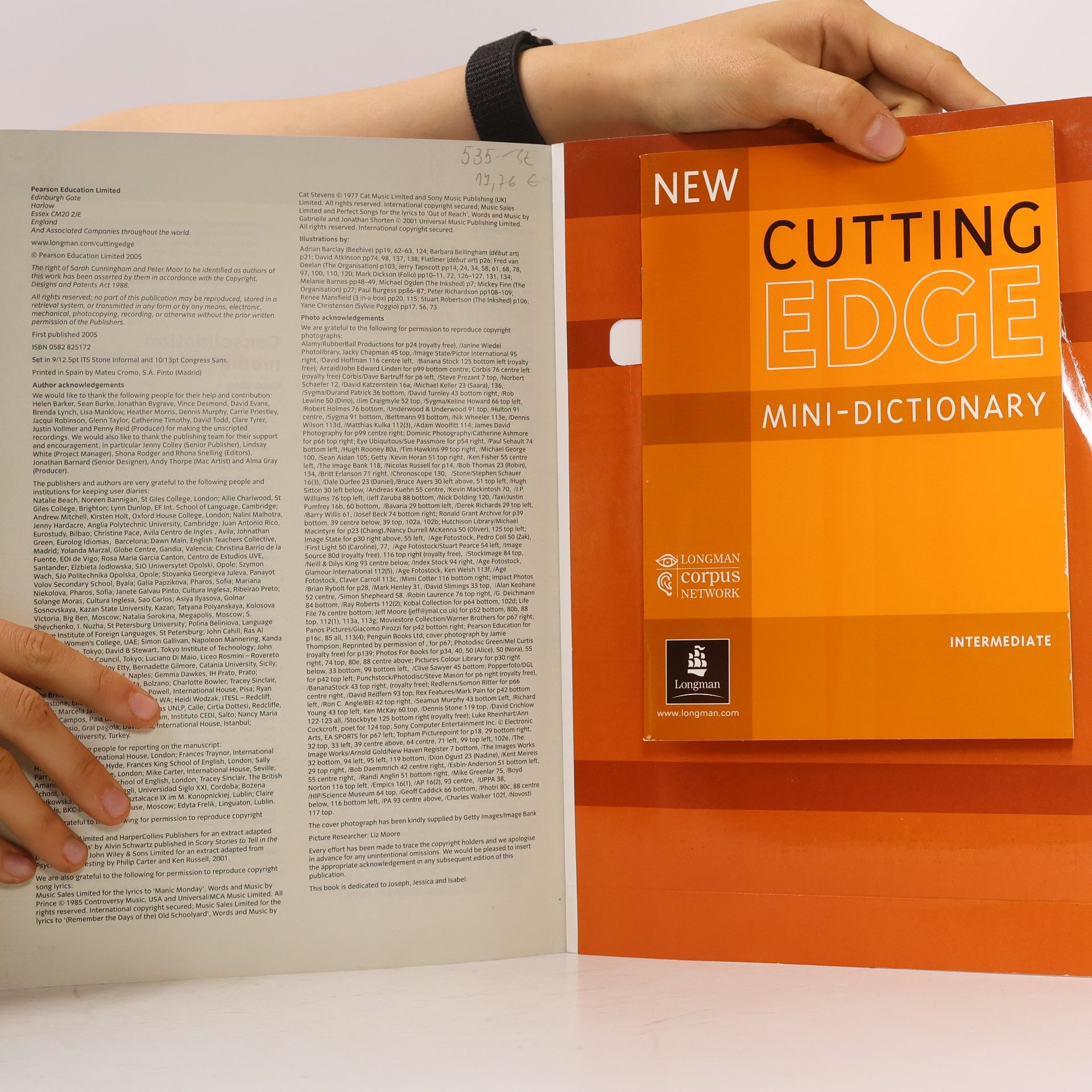 Sarah Cunningham New Cutting Edge Intermediate. Student's Book