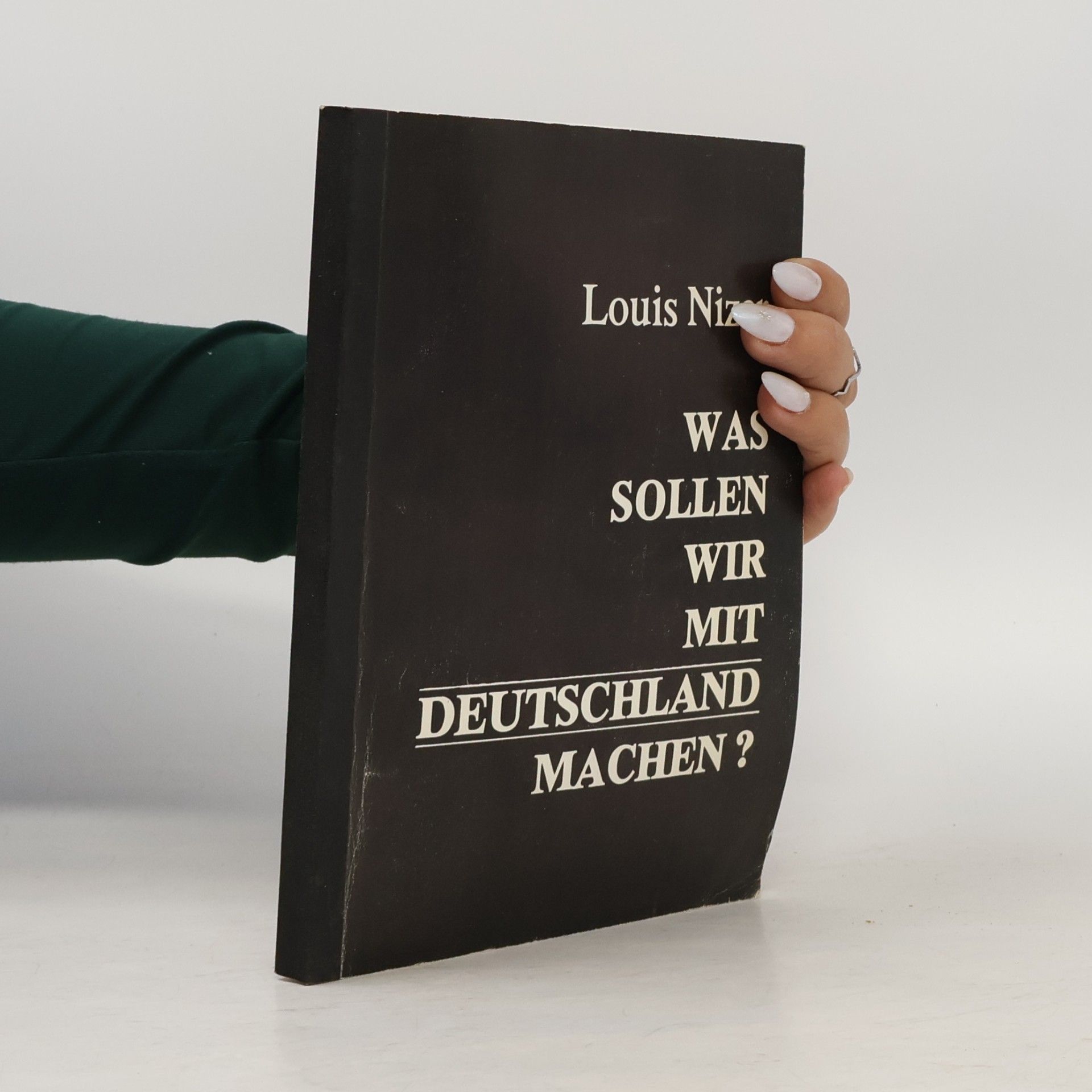 Was sollen wir mit Deutschland machen?
