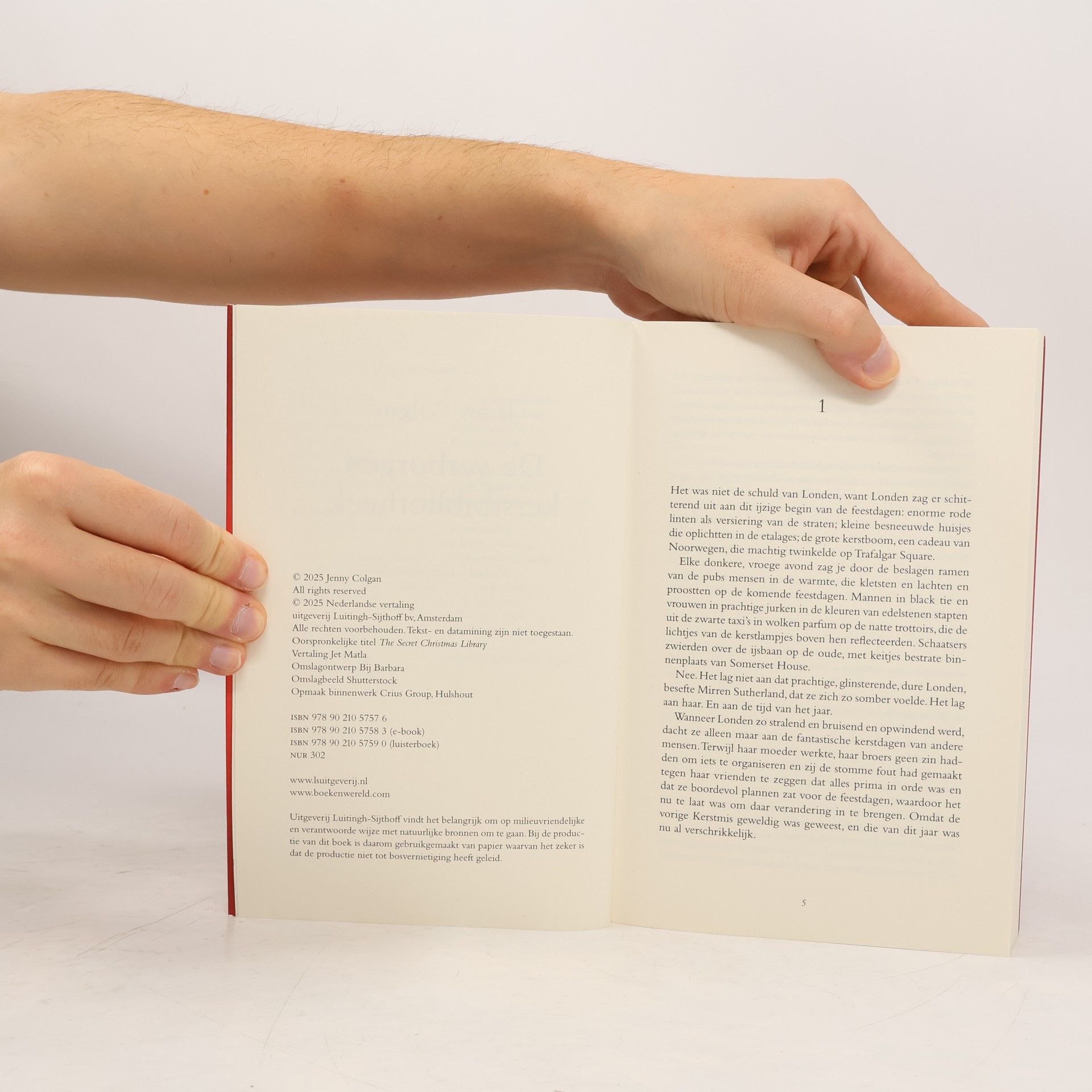 Jenny Colgan De verborgen kerstbibliotheek