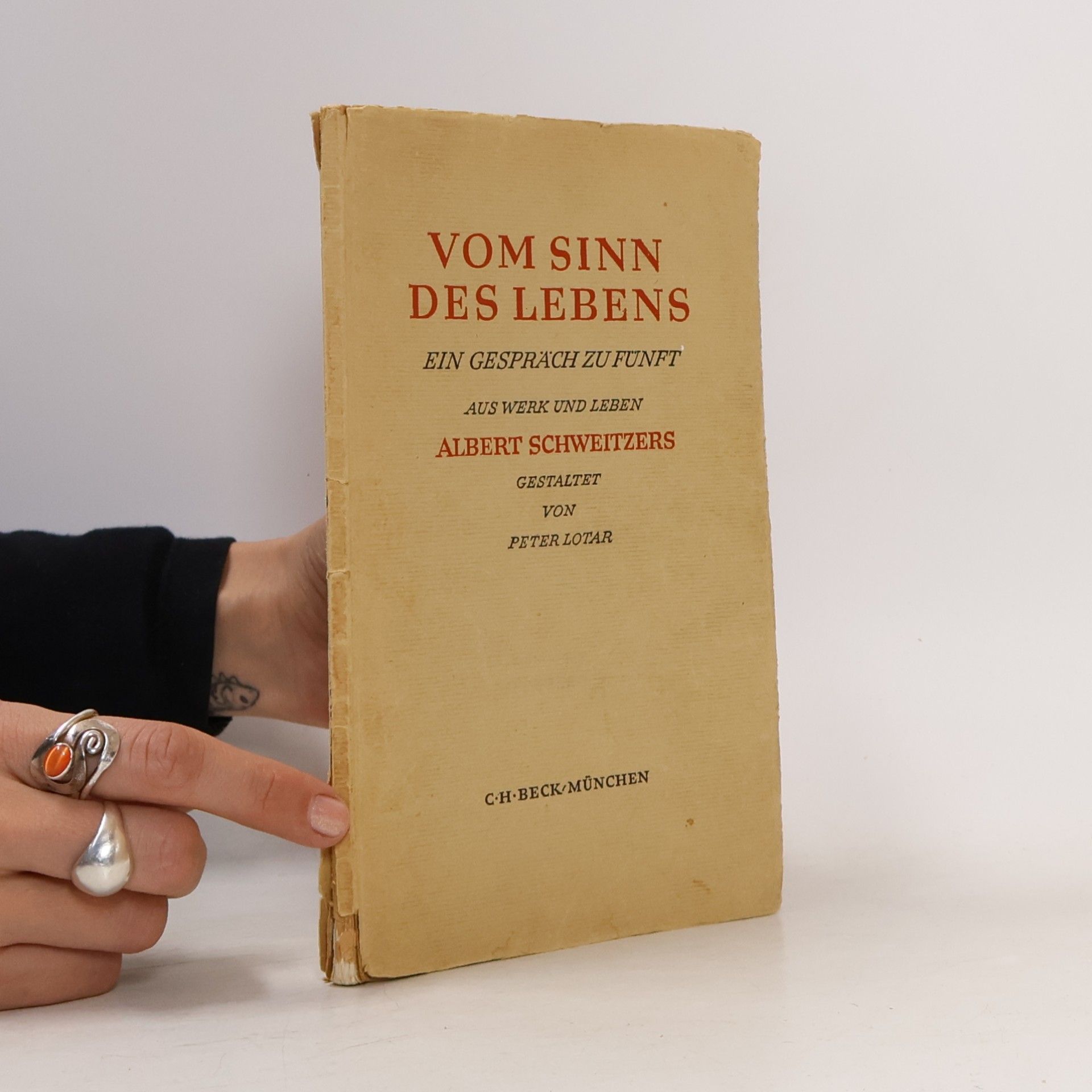 Petr Lotar Vom Sinn des Lebens. Ein Gespräch zu Fünft