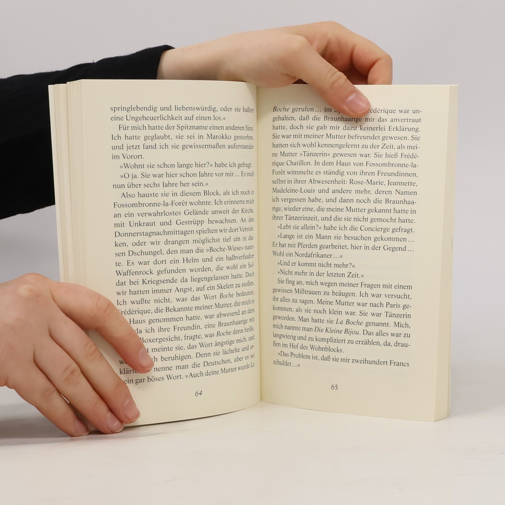 Patrick Modiano Die kleine Bijou
