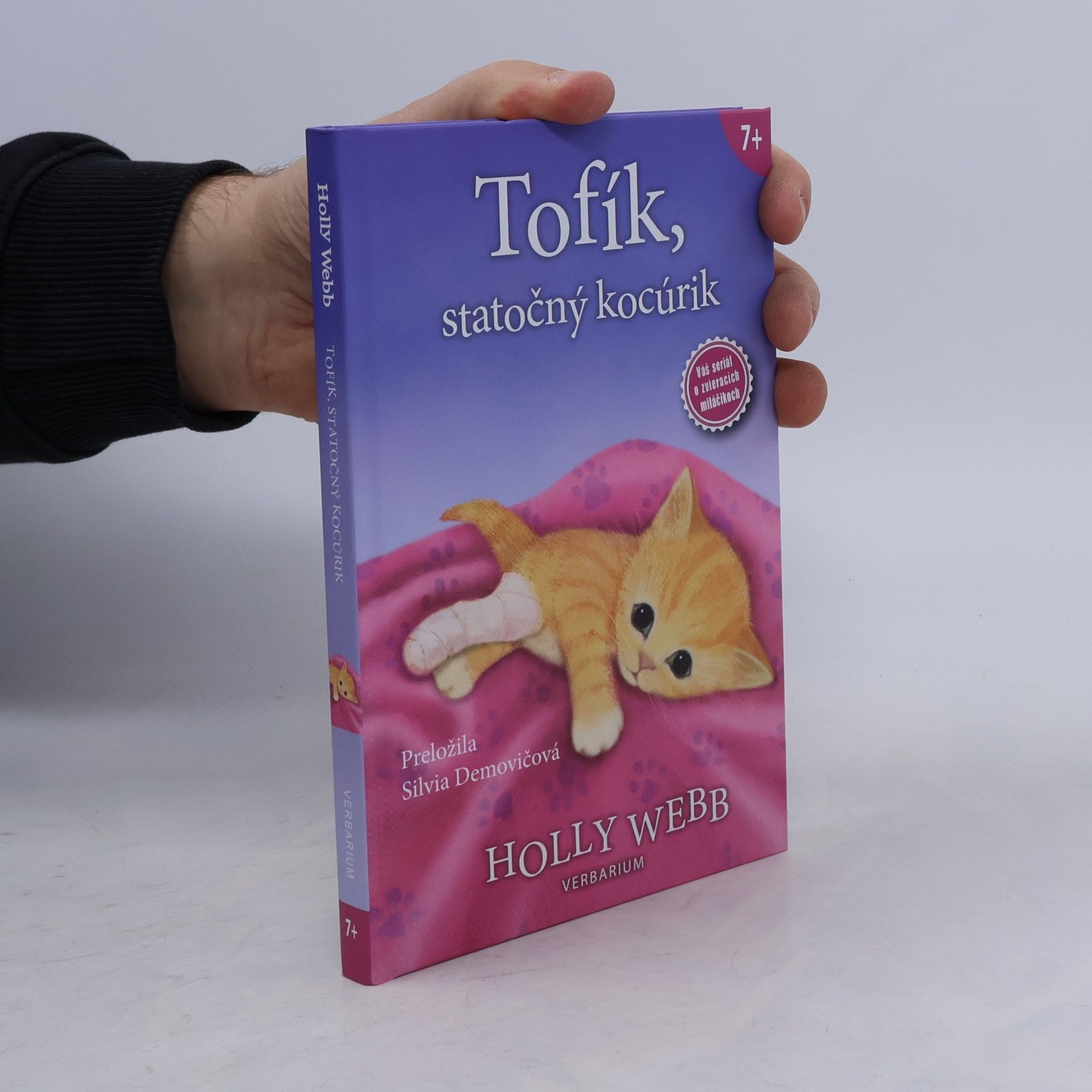 Holly Webb Tofík, statočný kocúrik