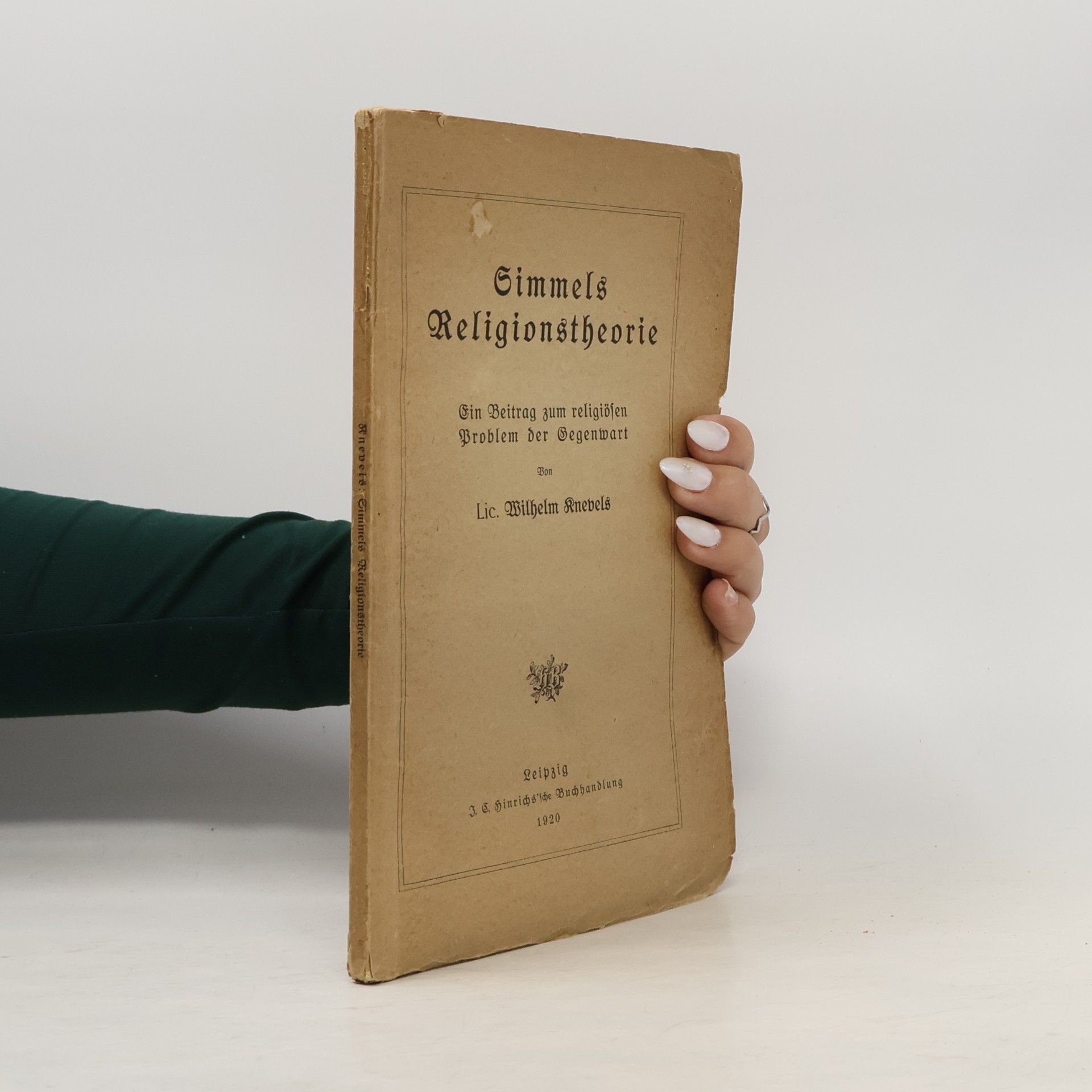 Simmels Religionstheorie