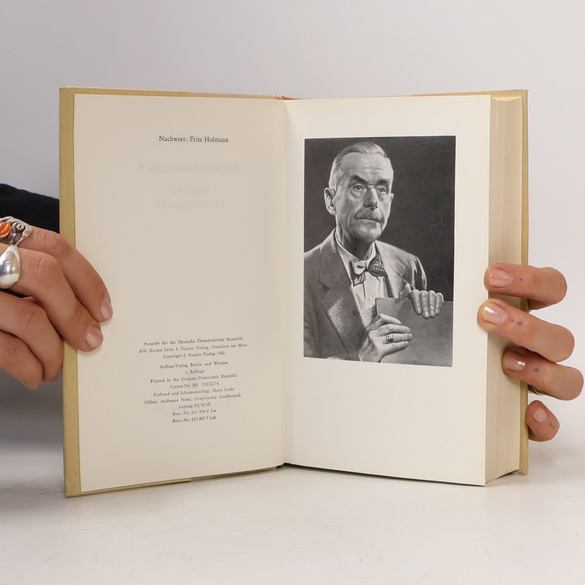 Thomas Mann Buddenbrooks 1