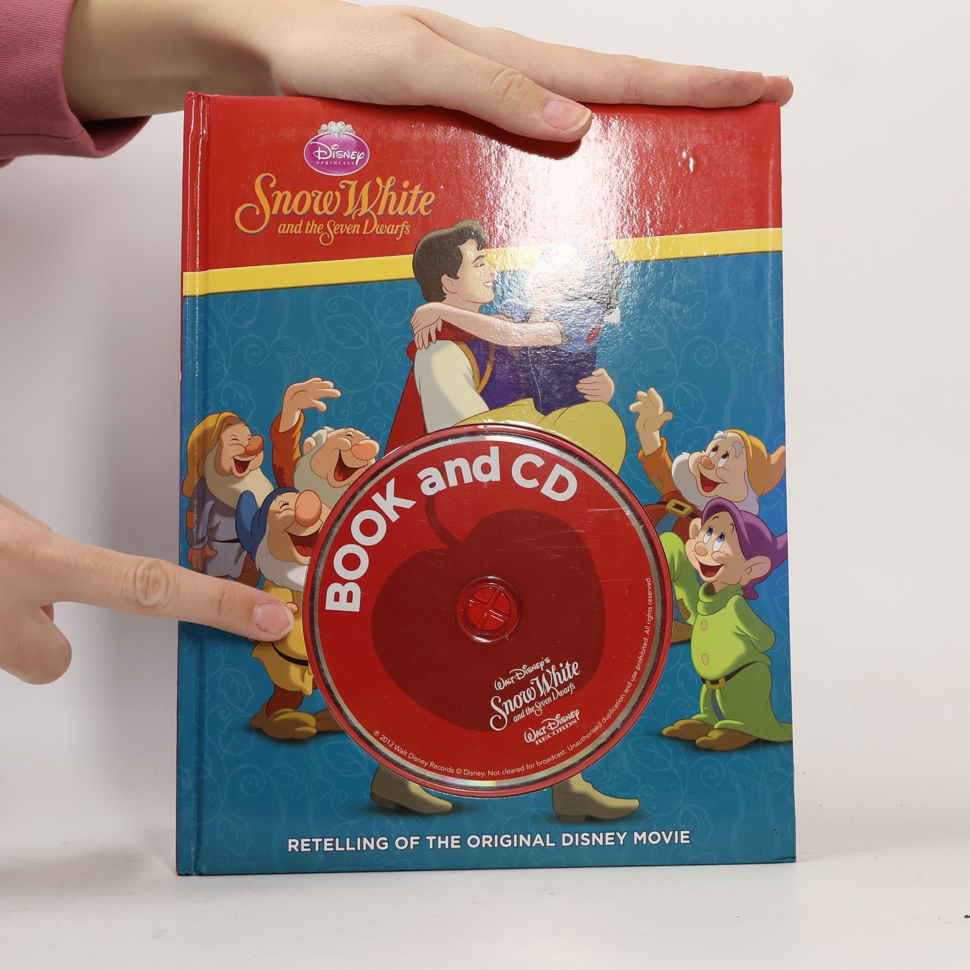 Collectif d'auteurs Disney Padded Storybook and CD: Snow White