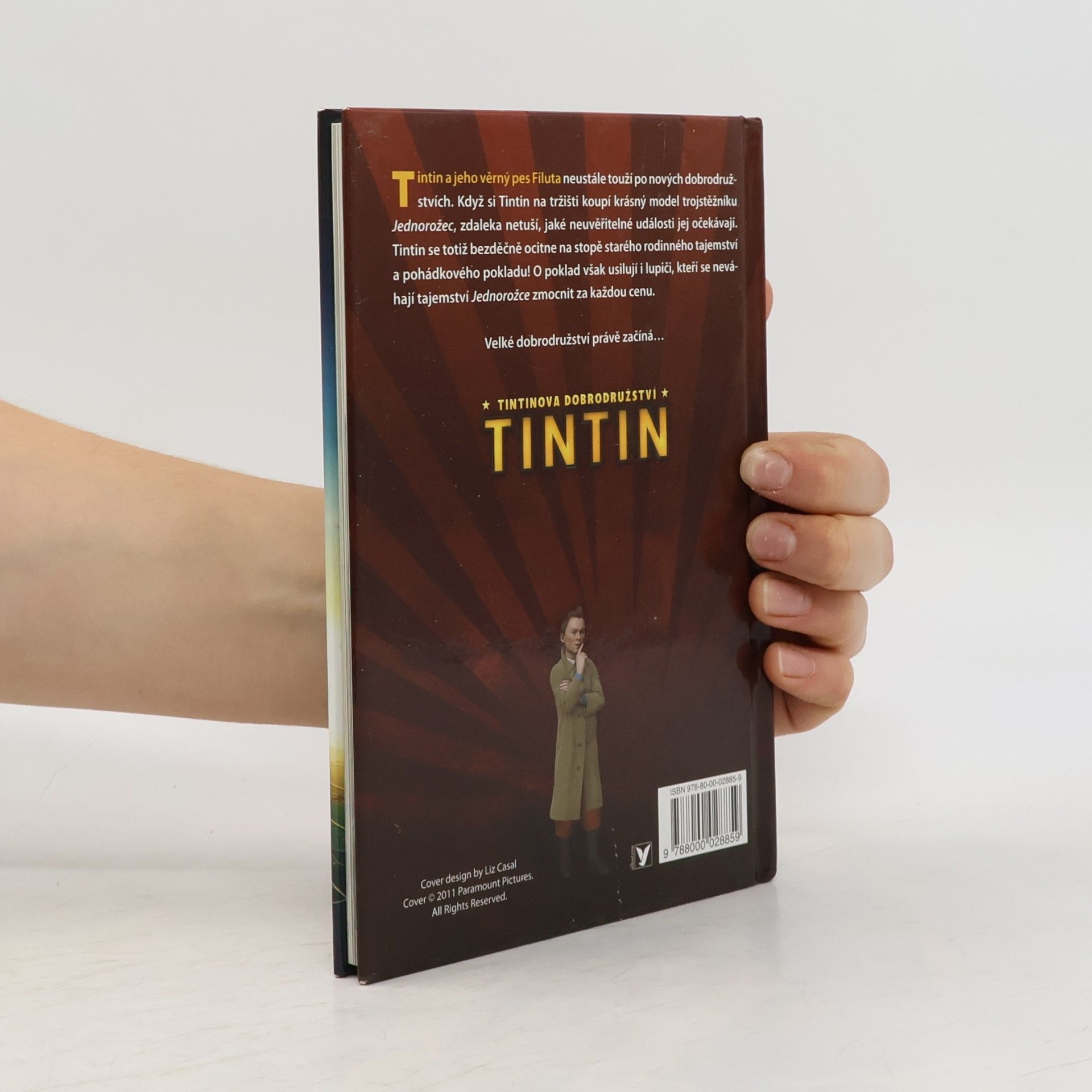 Stephanie Peters Tintin: kniha k filmu