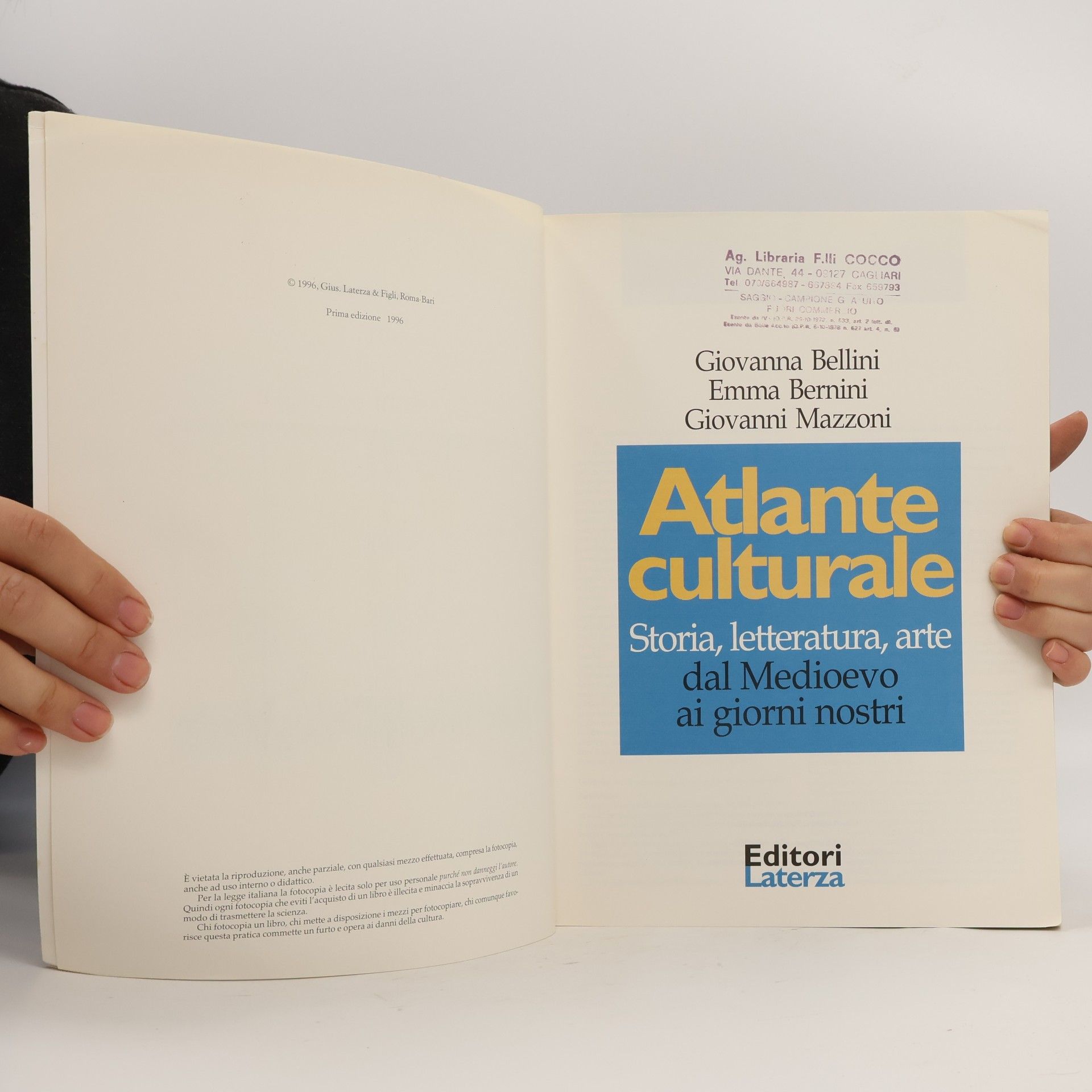 G. Bellini Collezione scolastica: Atlante culturale