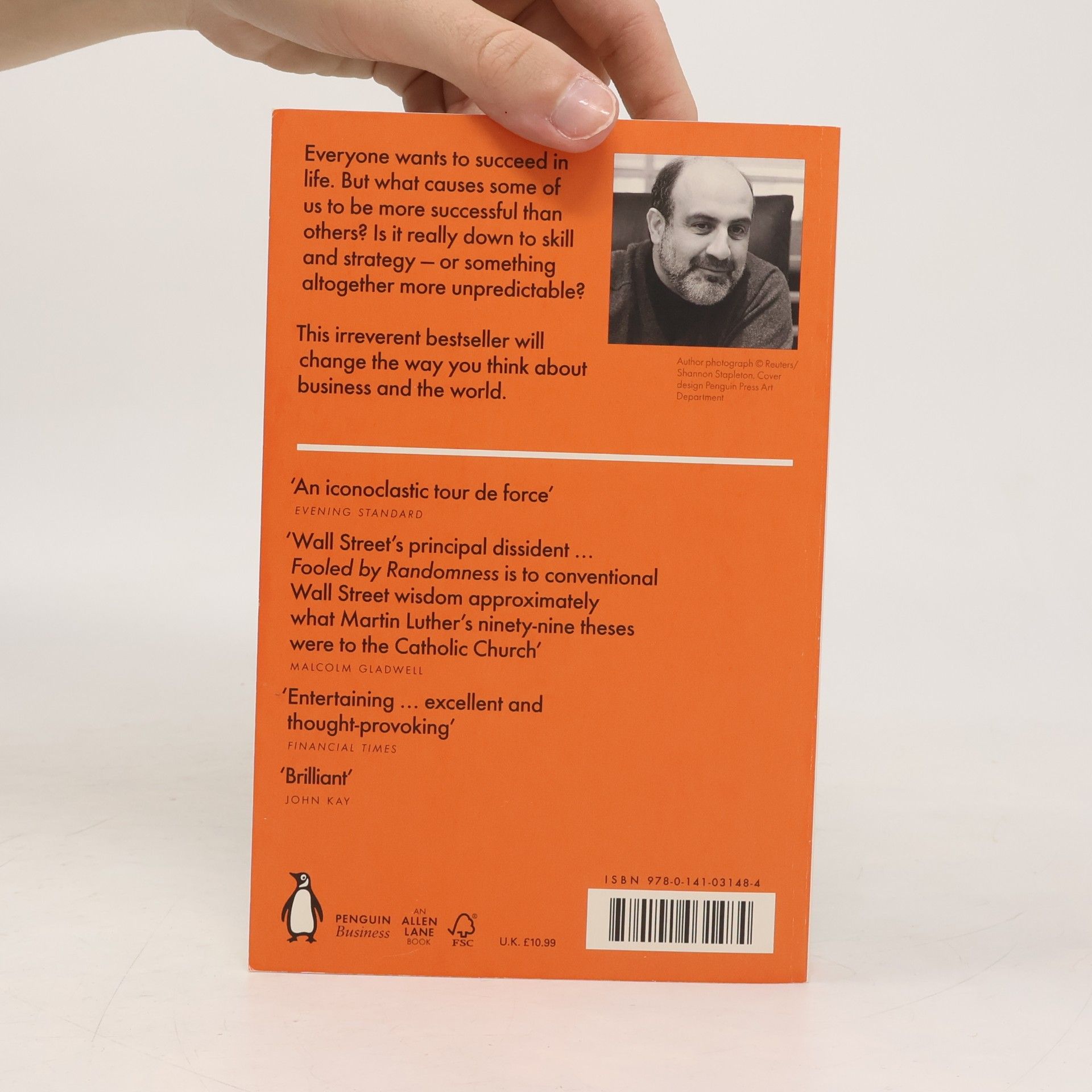 Nassim Nicholas Taleb Fooled by randomness: The hidden role of chance in life and in the markets
