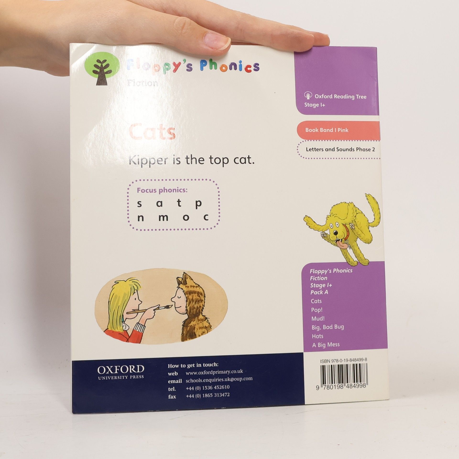 Kolektiv autorů Oxford Reading Tree: Level 1+: Floppy's Phonics Fiction: Cats