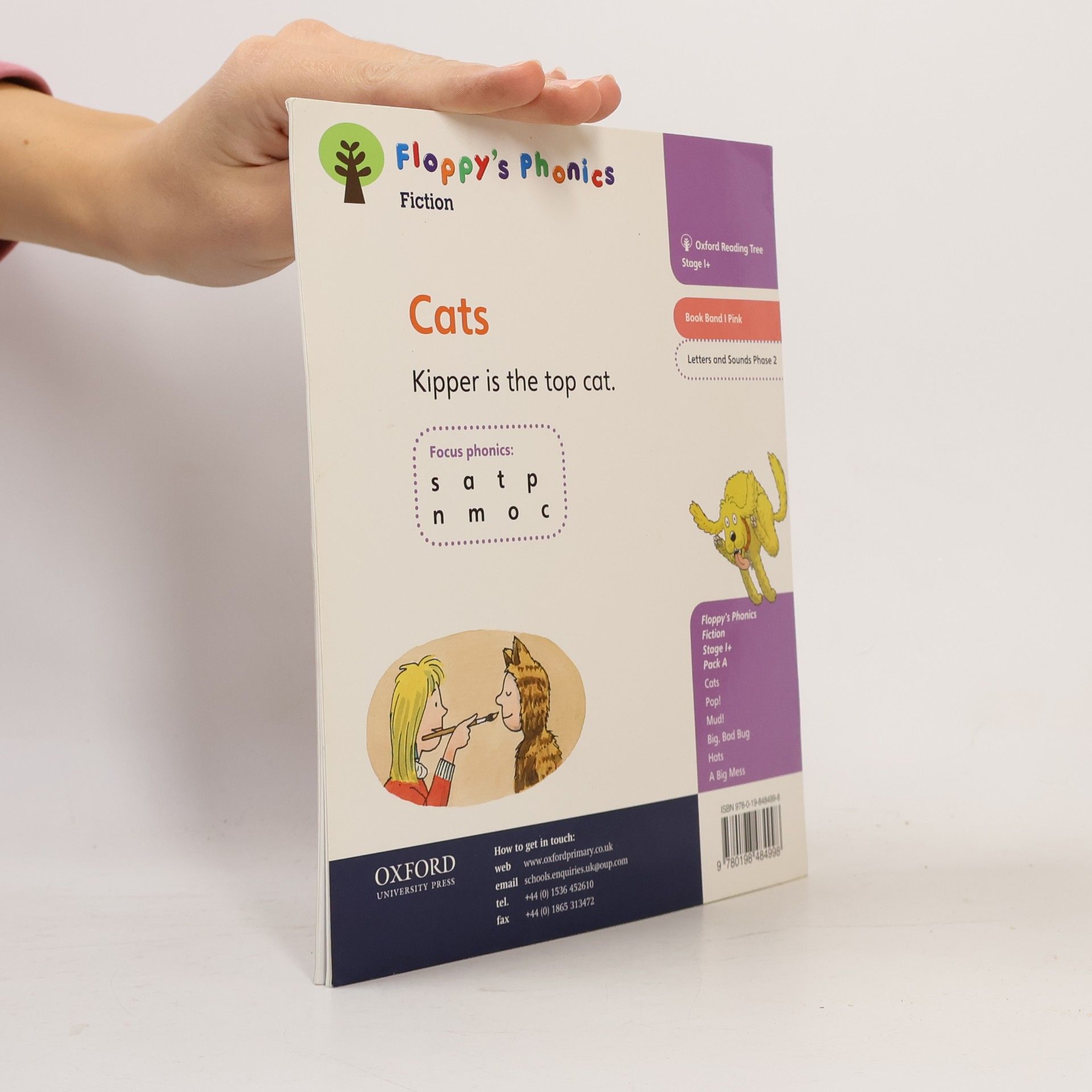 Kolektiv autorů Oxford Reading Tree: Level 1+: Floppy's Phonics Fiction: Cats