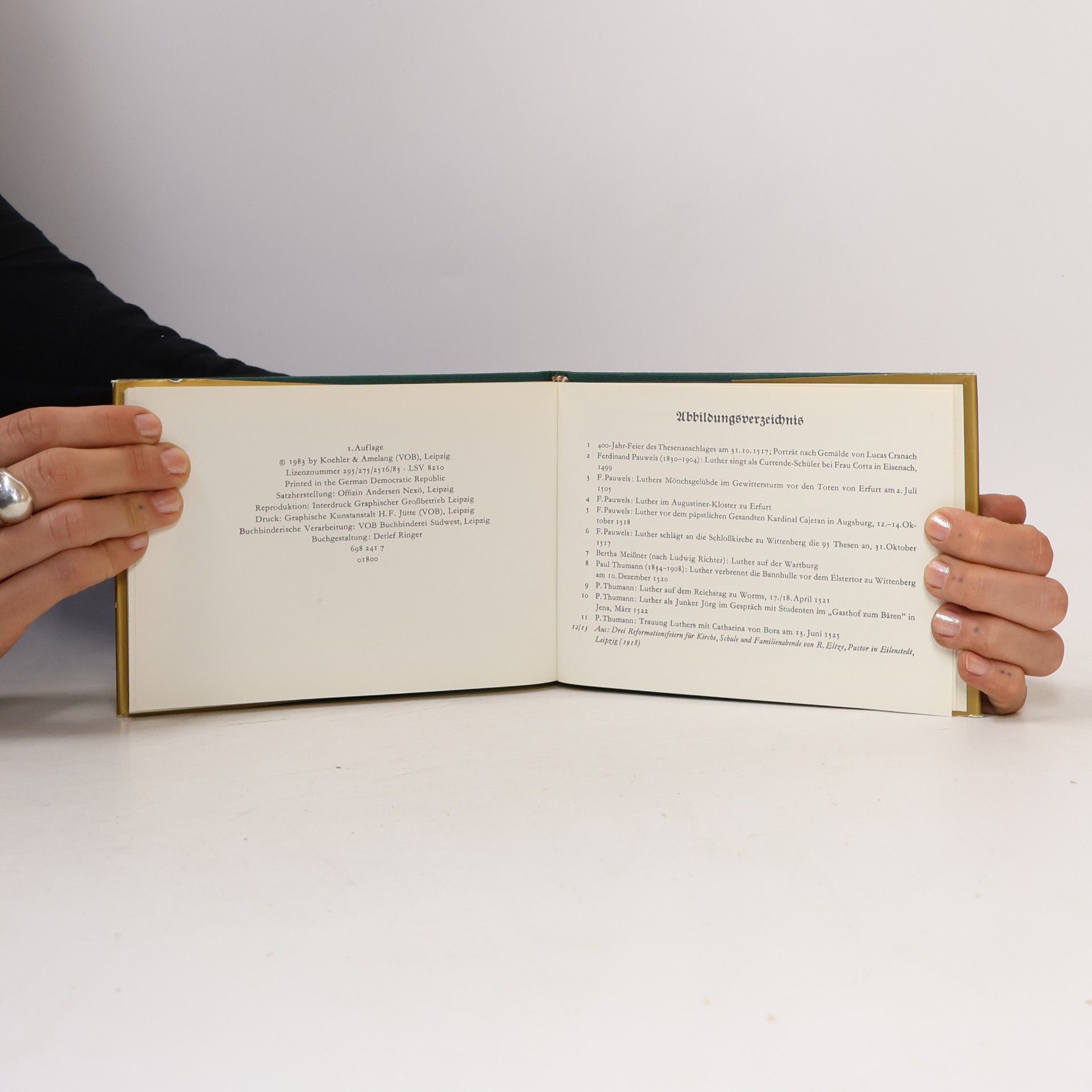 Martin Luther Ein Postkartenalbum 1483-1546