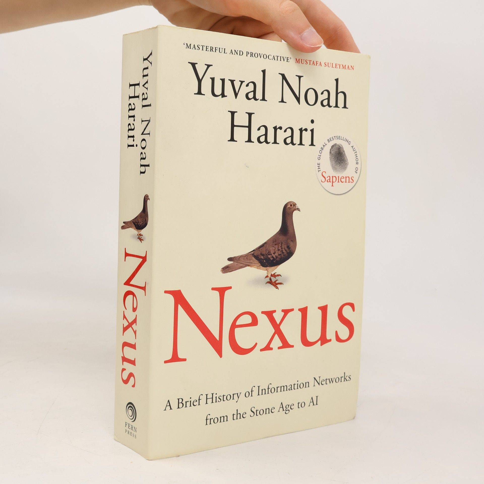 Yuval Noah Harari Nexus: A Brief History of Information Networks from the Stone Age to AI