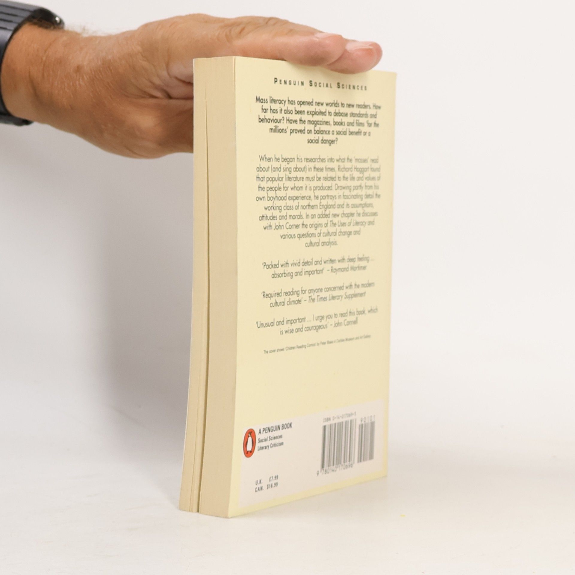 Richard Hoggart The Uses of Literacy