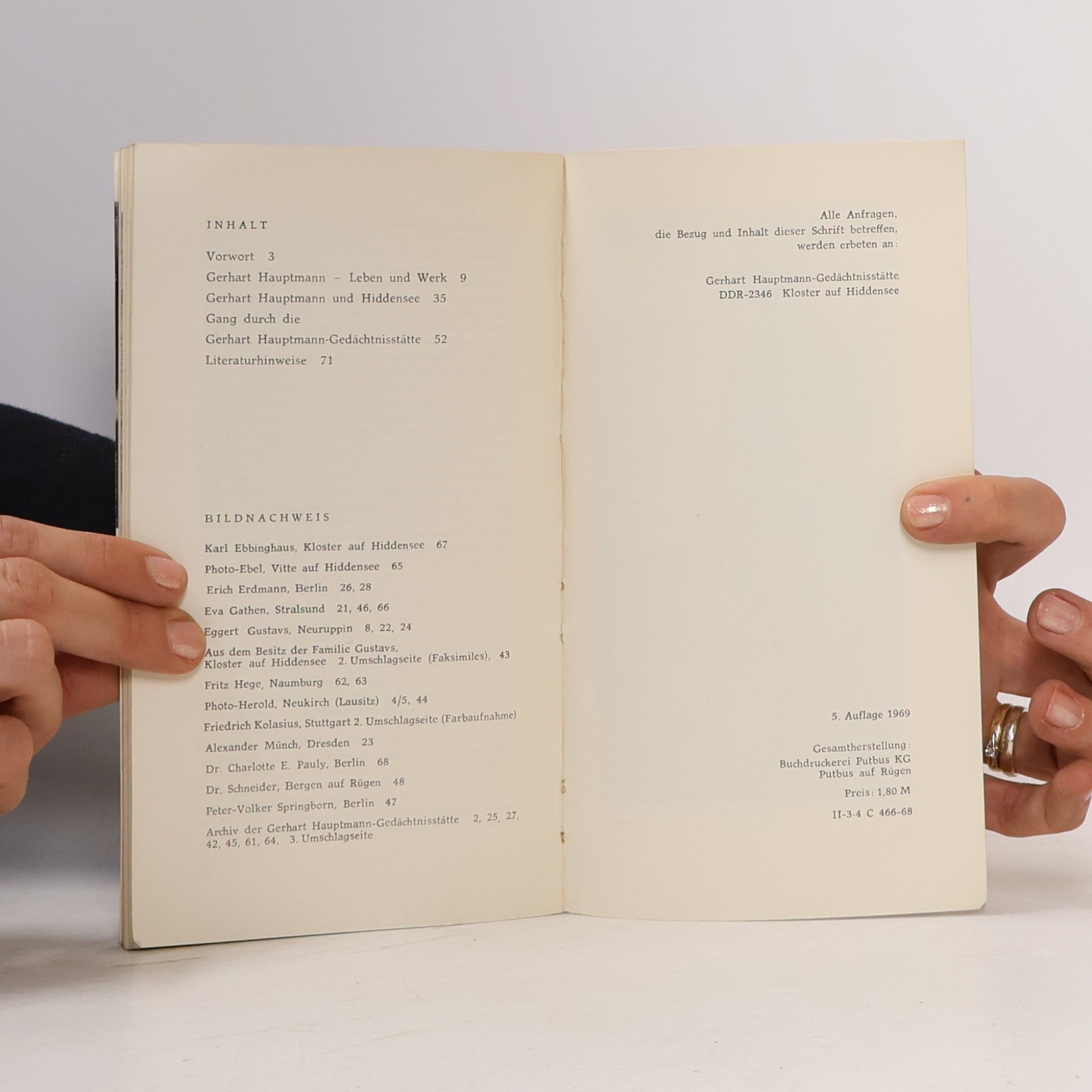Collectif d'auteurs Gerhart Hauptmann