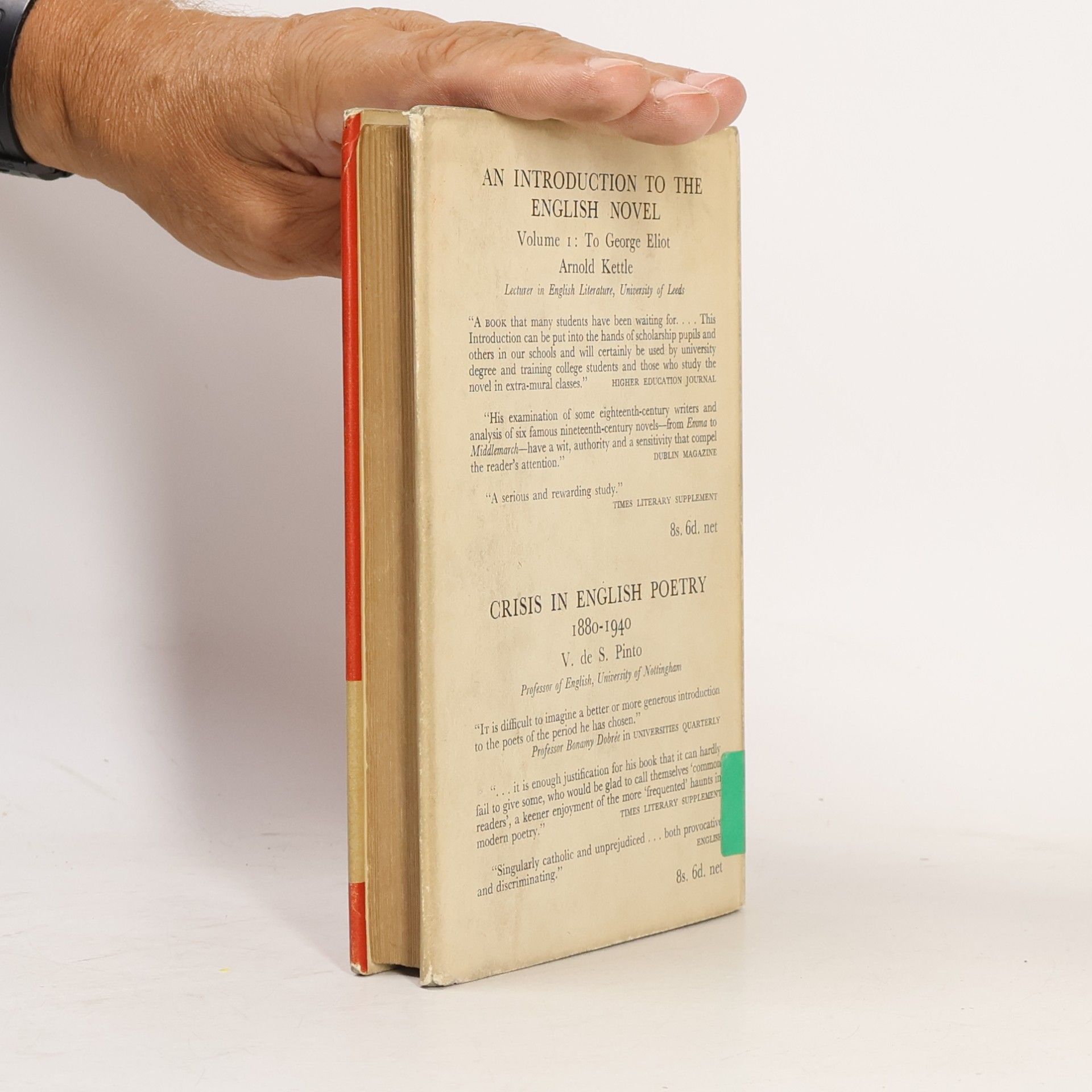 Arnold Kettle An Introduction to the English Novel