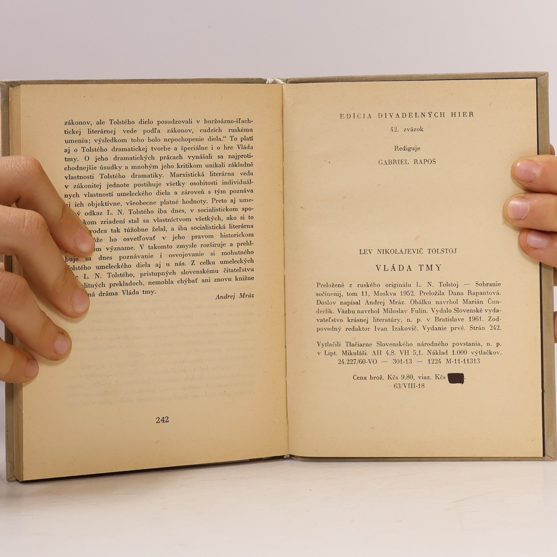 Lew Nikolajewitsch Tolstoi Vláda tmy