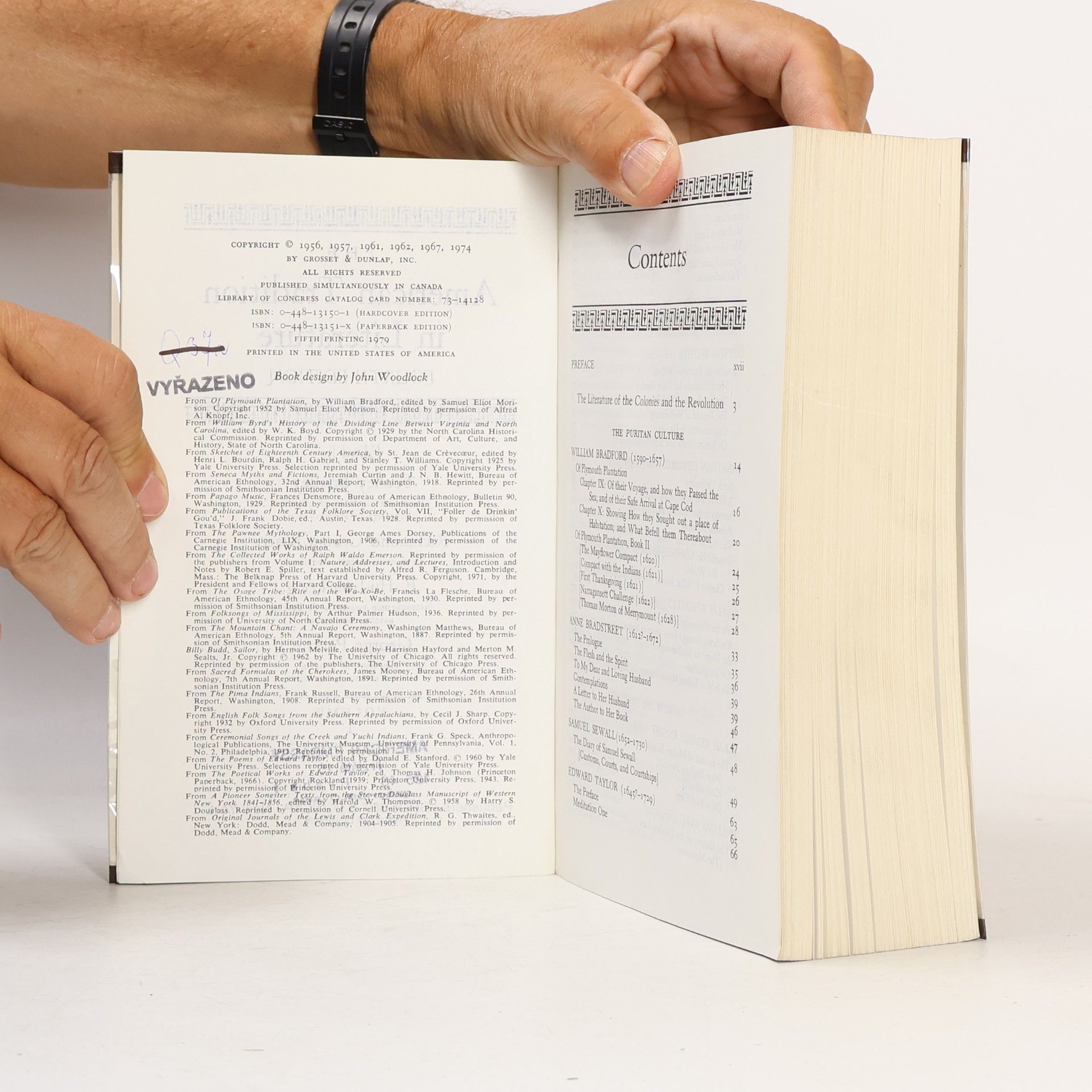 Sculley Bradley The American Tradition in Literature