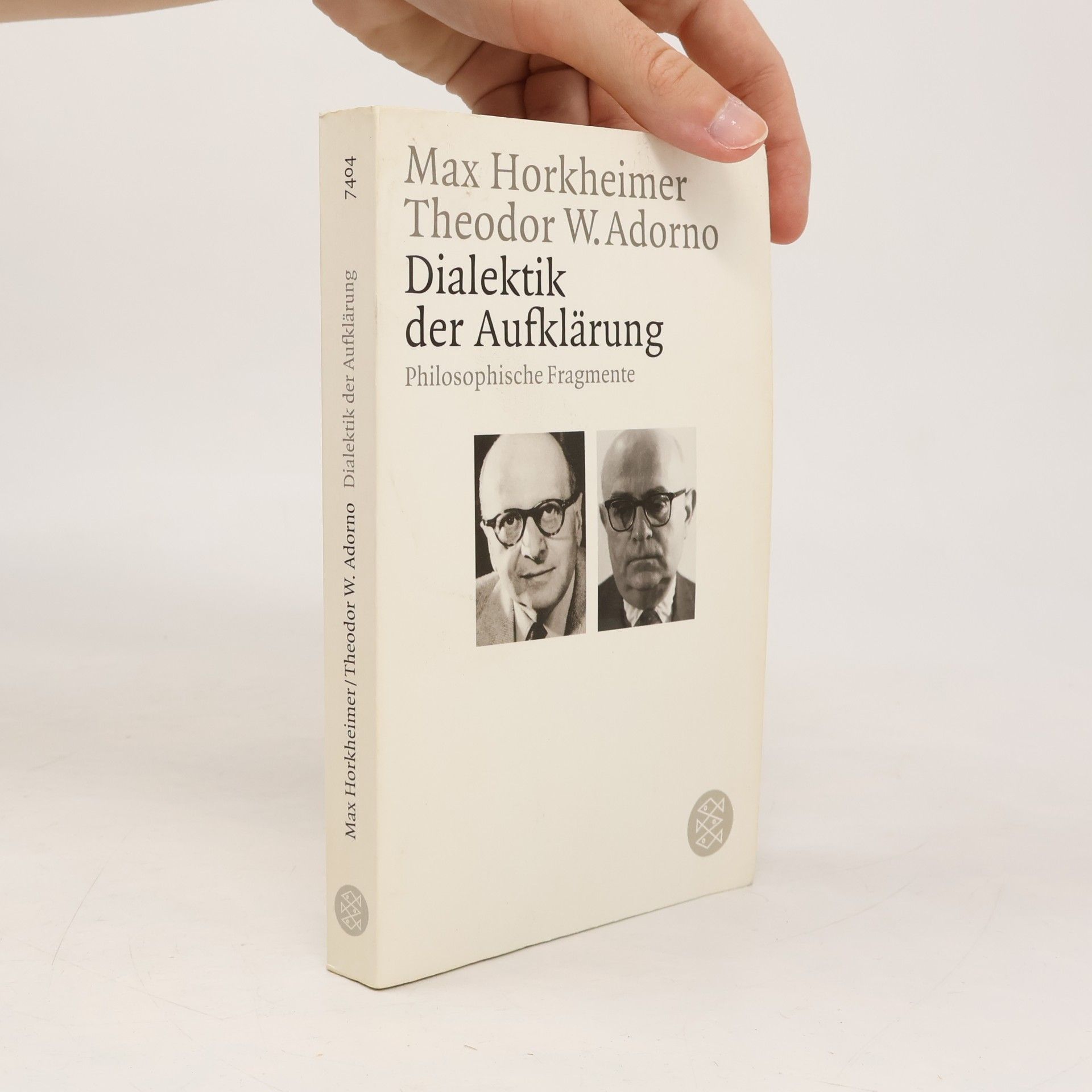 Max Horkheimer Dialektik der Aufklärung