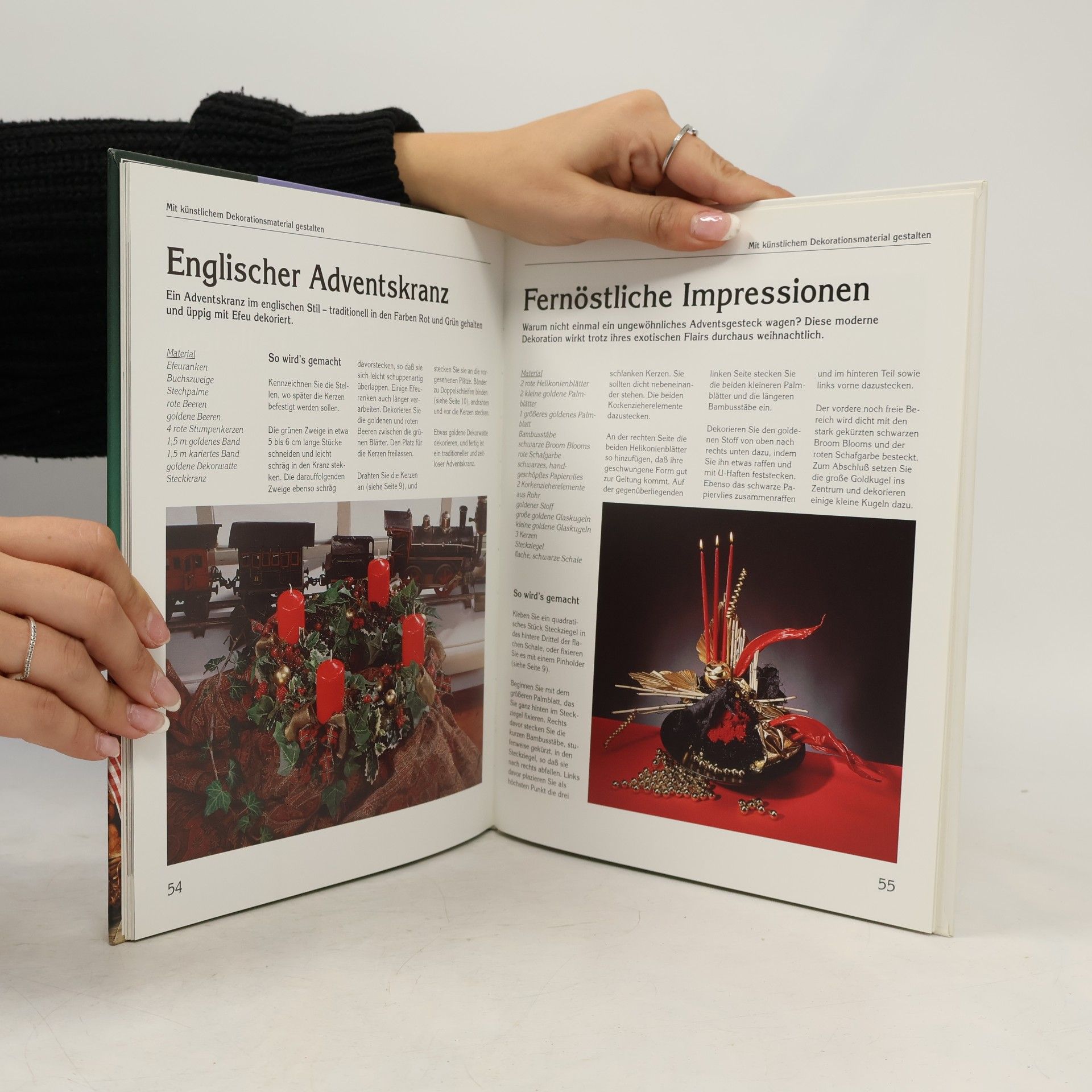 Advents- und Weihnachtsgestecke