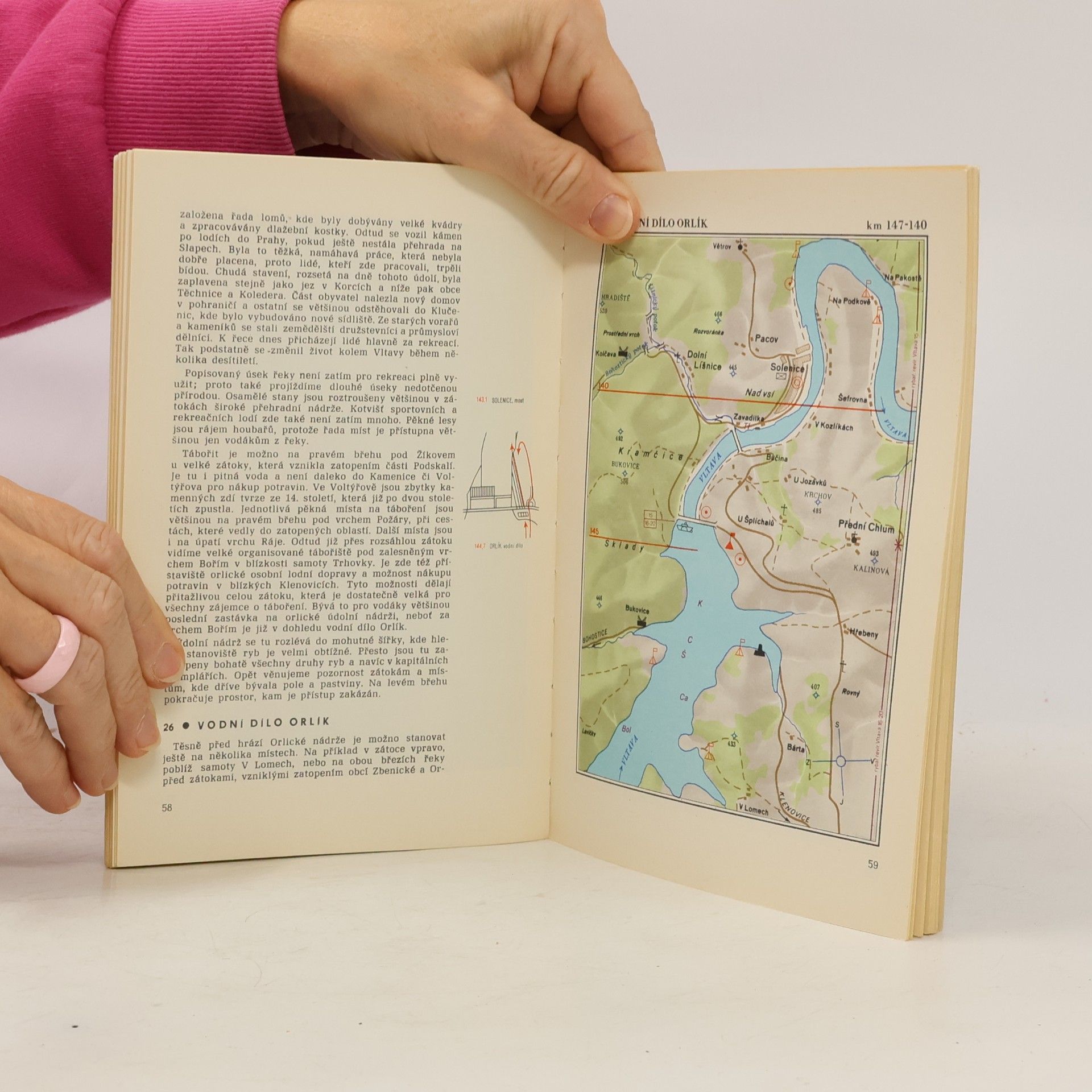 Various authors Vodácká a rybářská mapa Vltavy