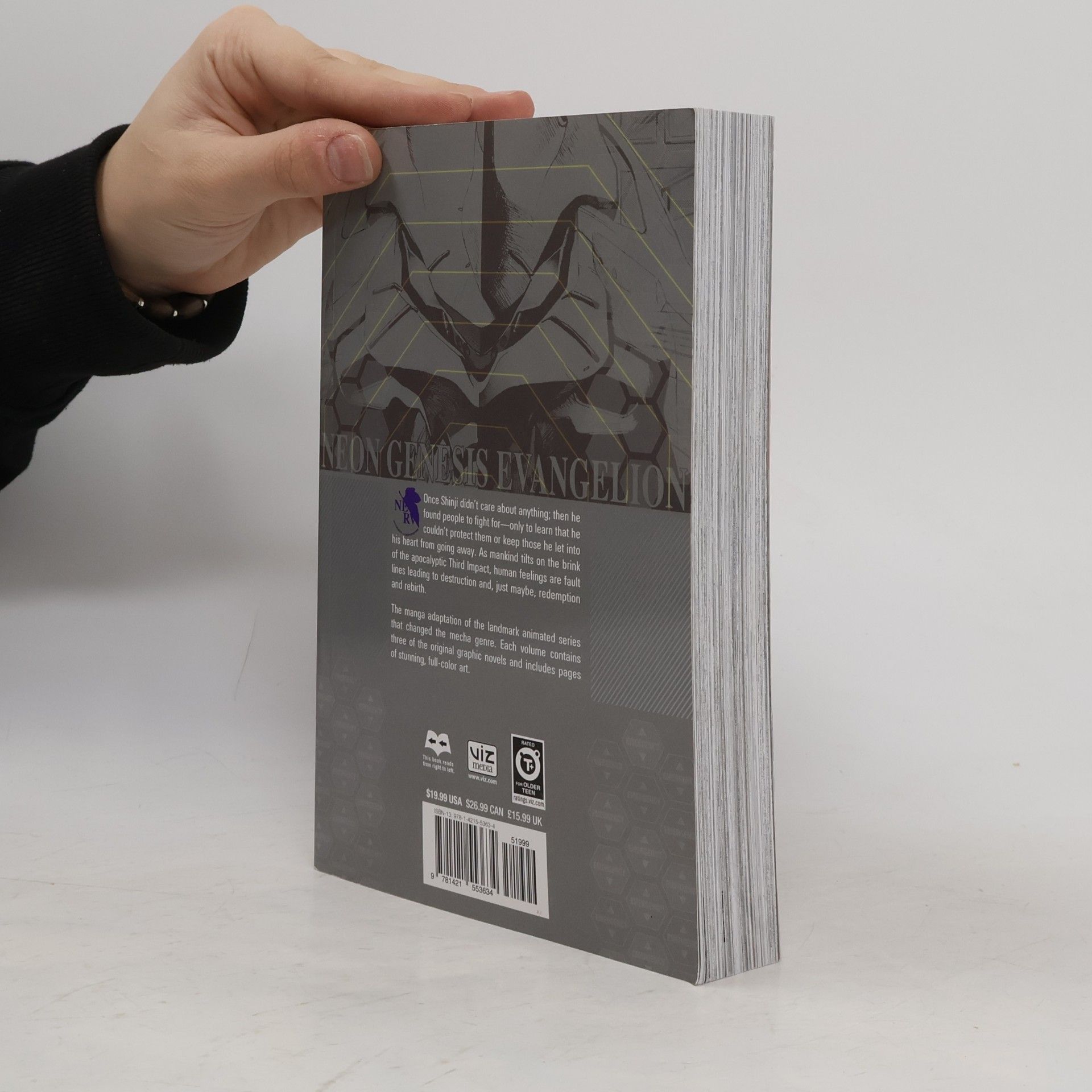 Yoshiyuki Sadamoto Neon Genesis Evangelion 3-in-1 Edition, Vol. 4: Includes vols. 10, 11 & 12