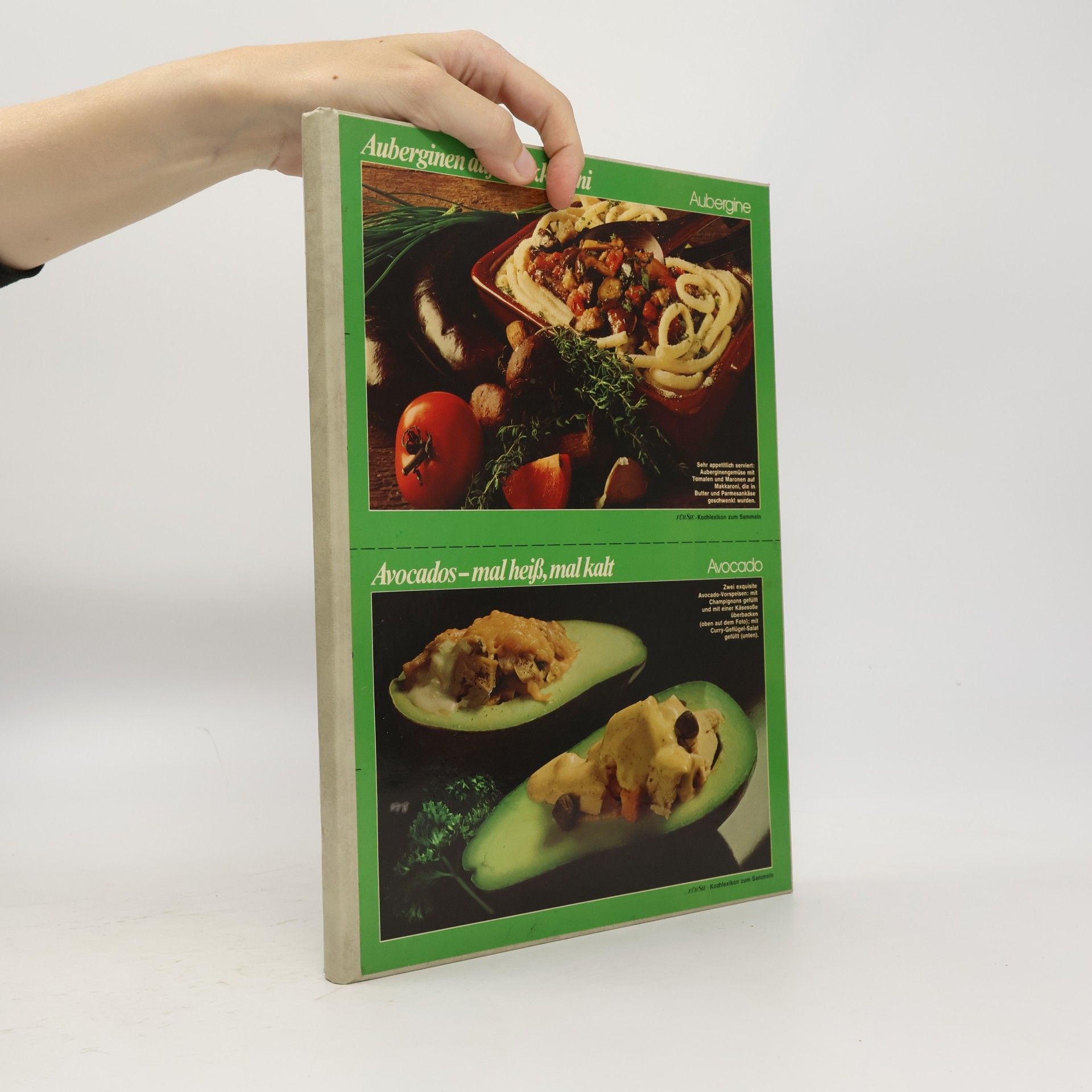 kolektiv Auberginen auf Maccaroni / Avocados – mal heiß, mal kalt