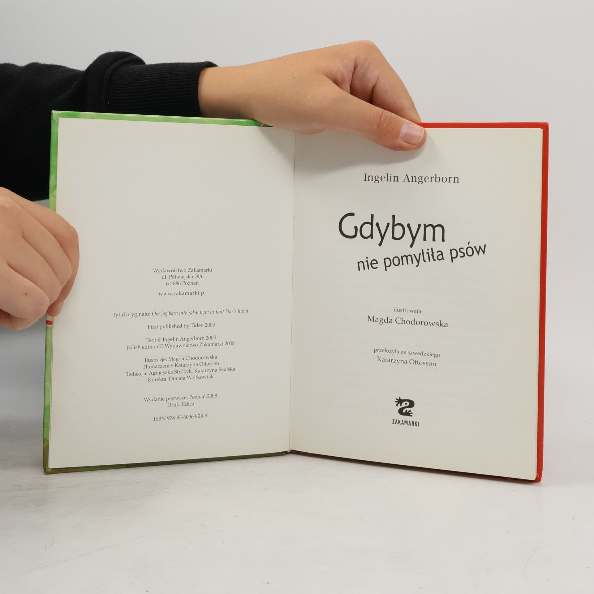 Ingelin Angerborn Gdybym nie pomyliła psów