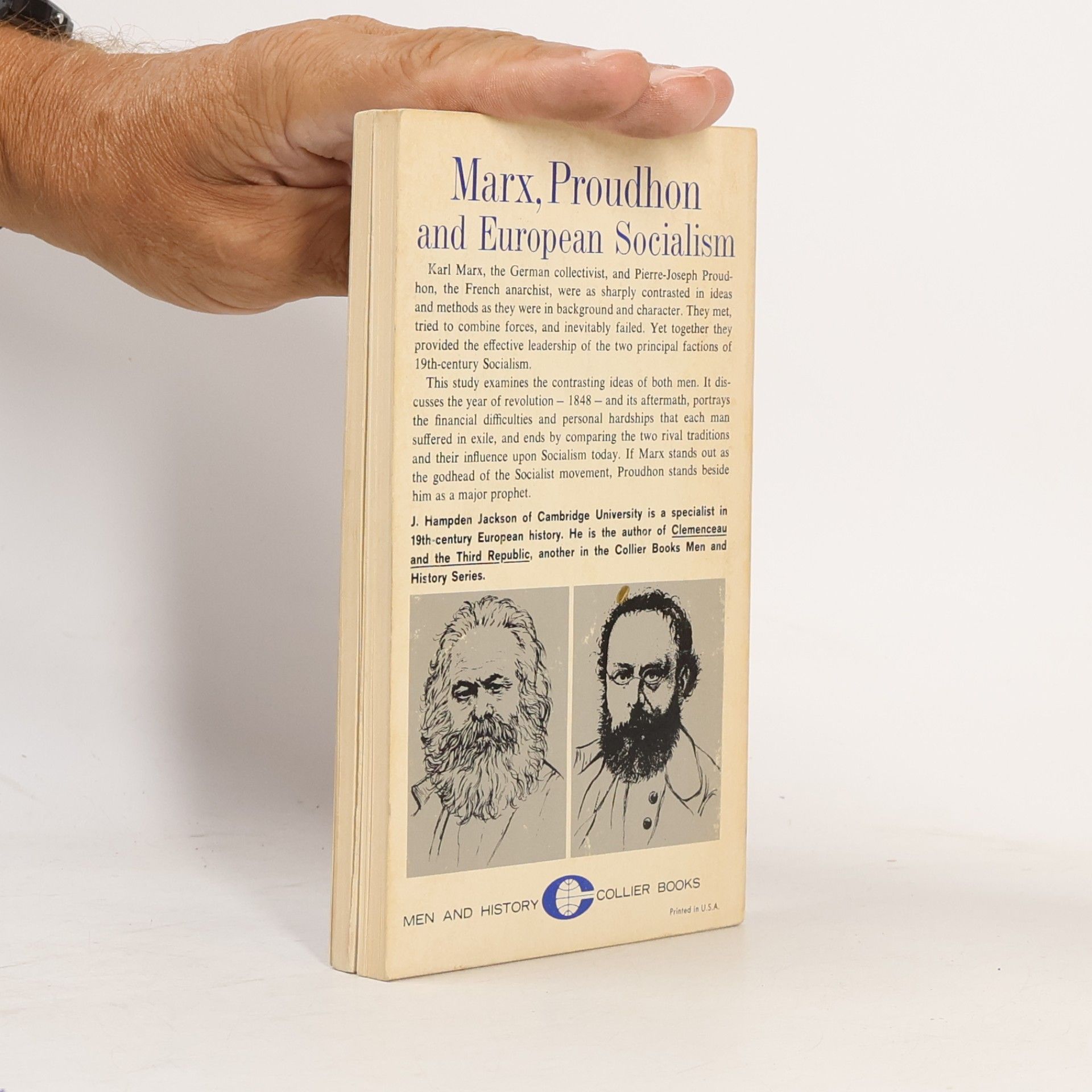 J. Hampden Jackson Marx, Proudhon and European Socialism