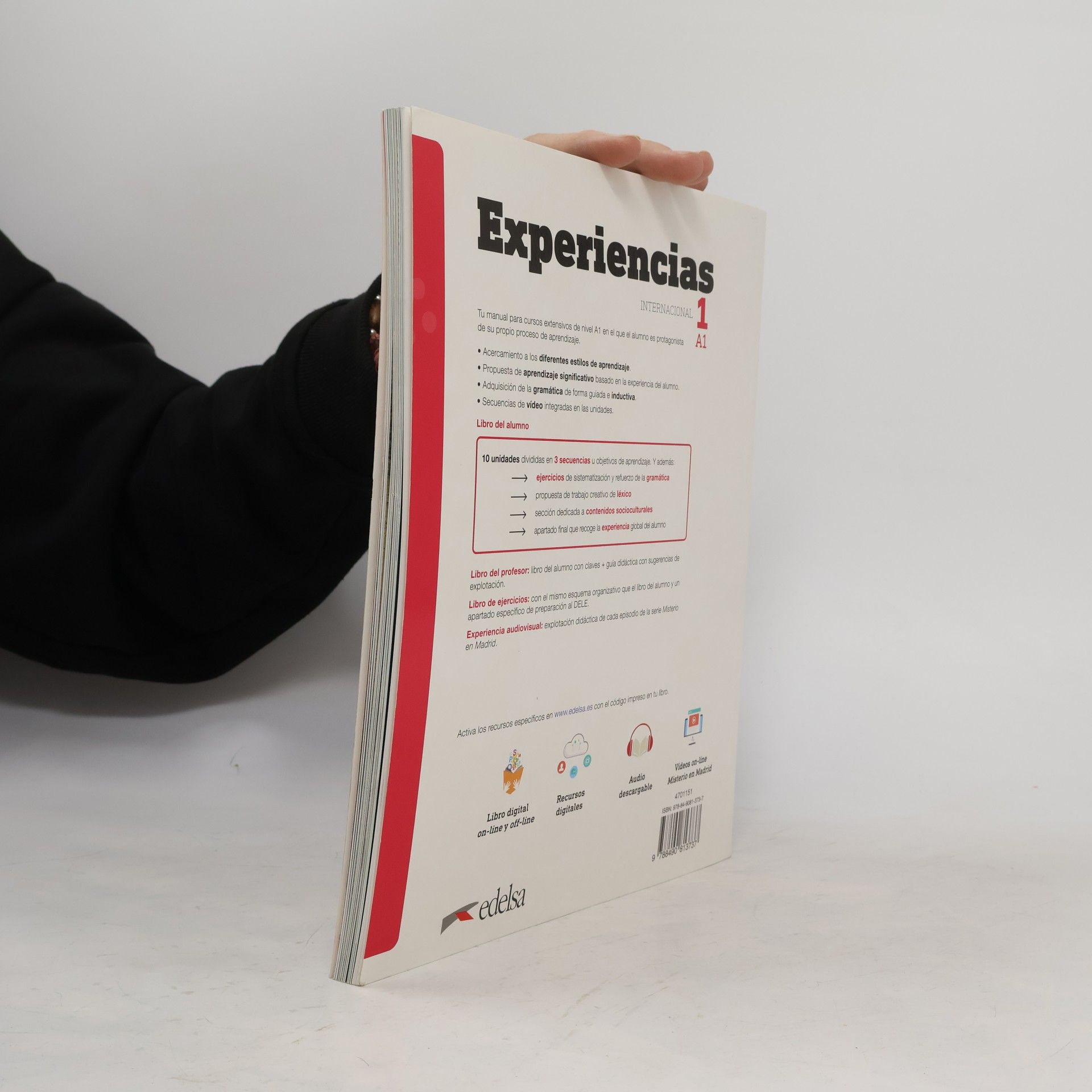 Various authors Experiencias Internacional 1 Curso de Español Lengua Extranjera A1. Libro del alumno