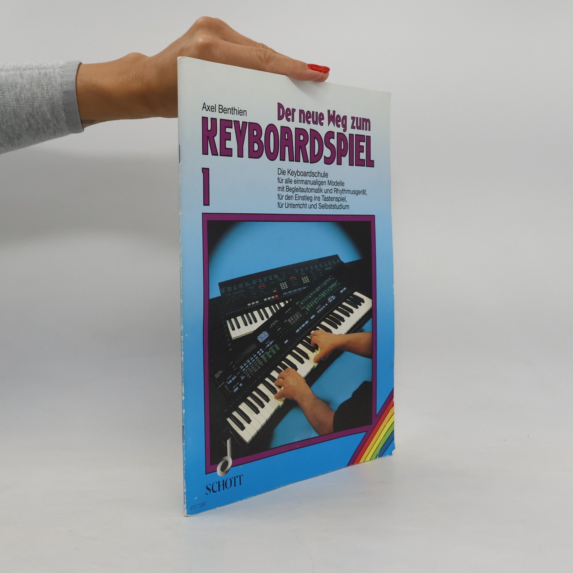 Axel Benthien Nová škola hry na Keyboard 1
