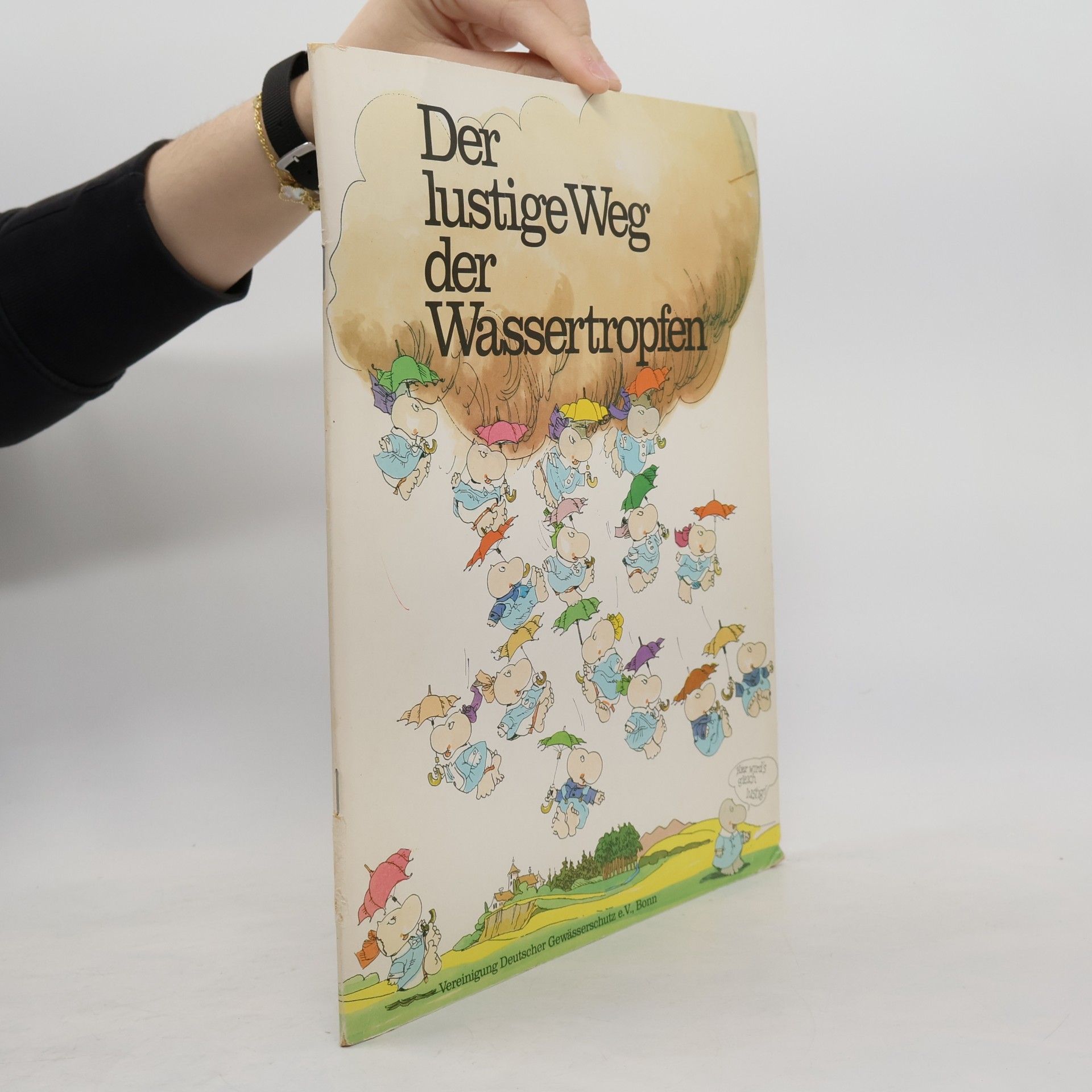 Der lustige Weg der Wassertropfen