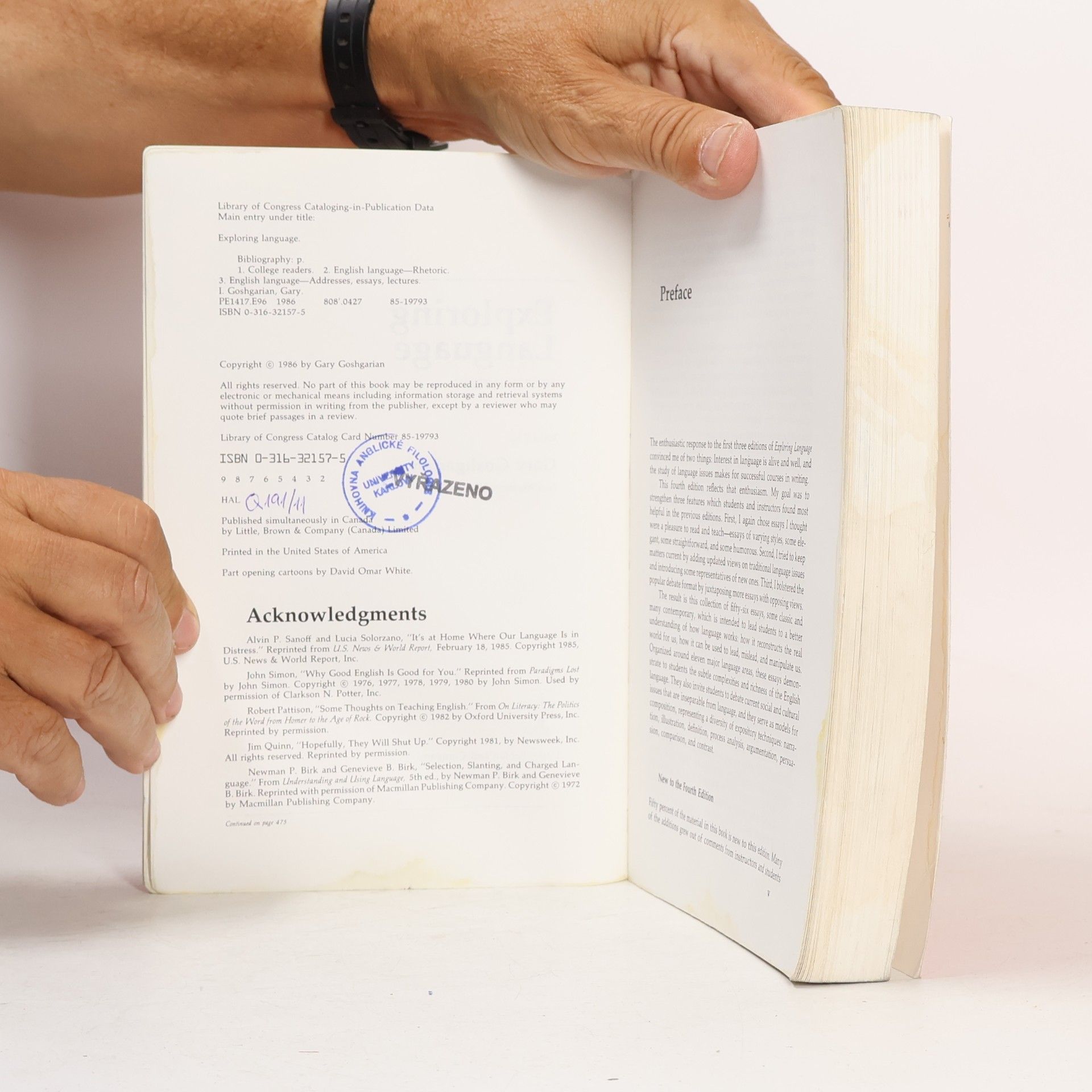 Gary Goshgarian Exploring language