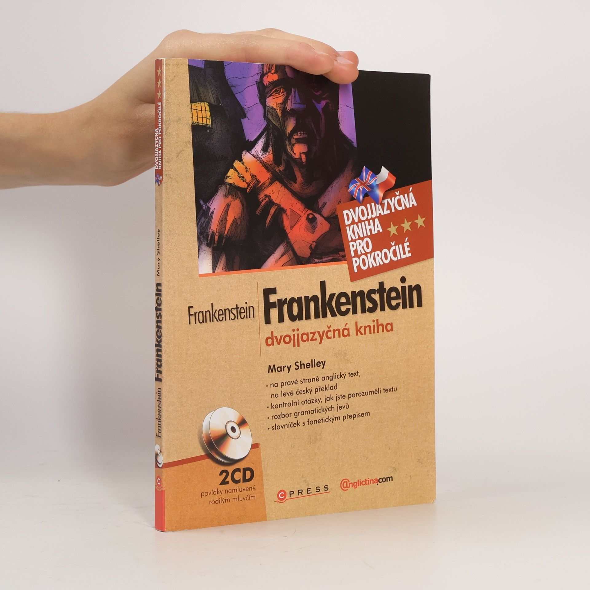 Frankenstein. Dvojjazyčná kniha