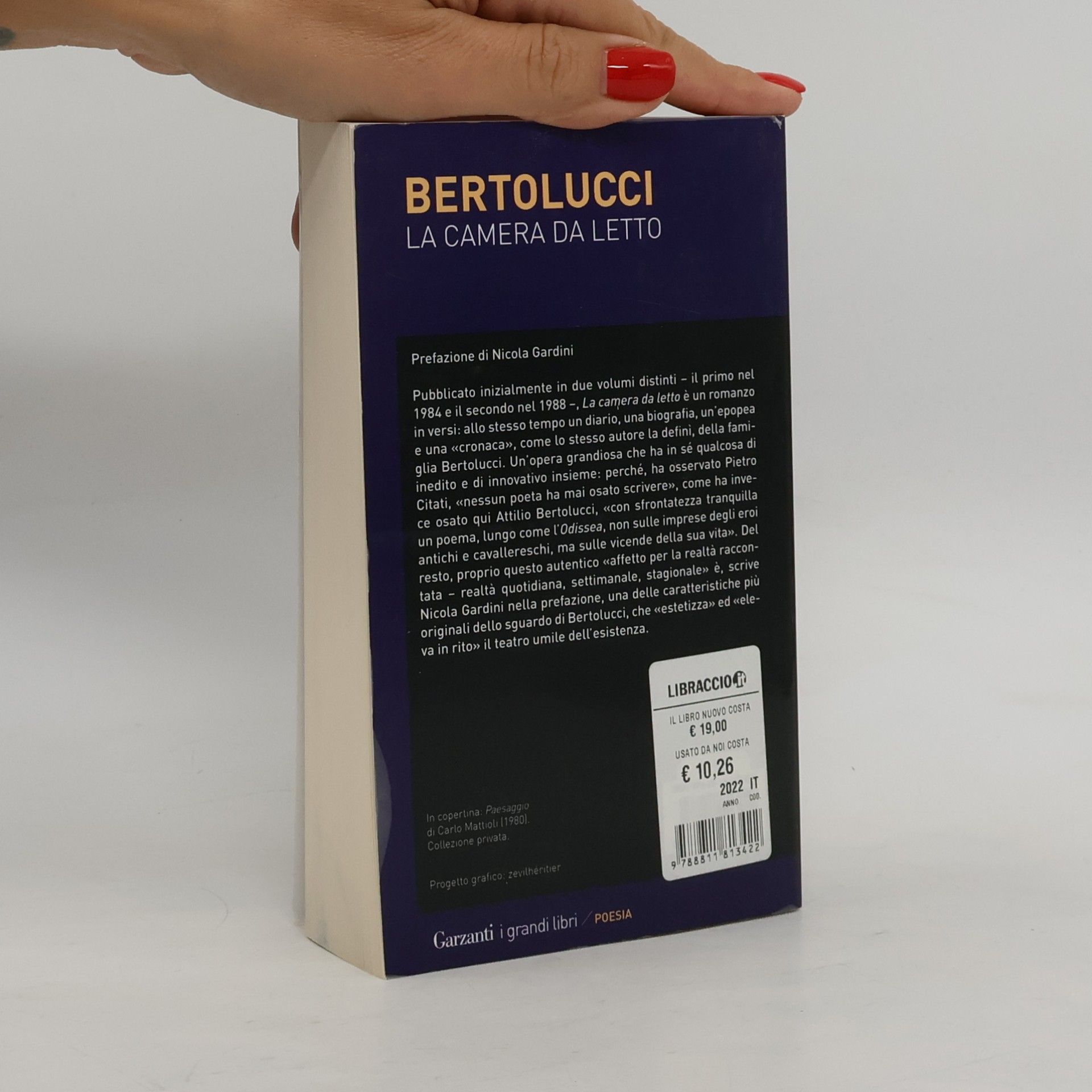 Attilio Bertolucci I Grandi Libri: La camera da letto