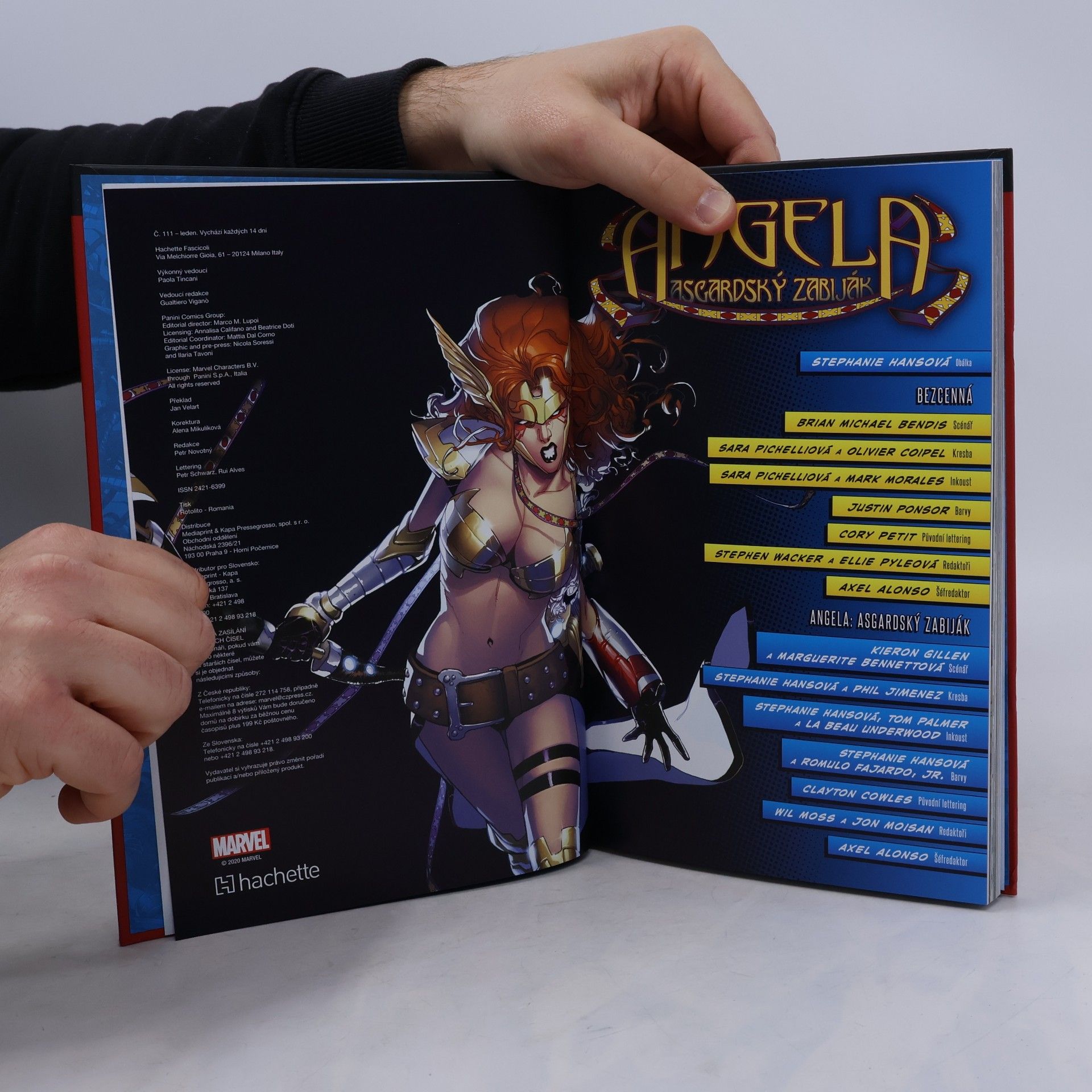Collectif d'auteurs Nejmocnější hrdinové Marvelu 111. Angela