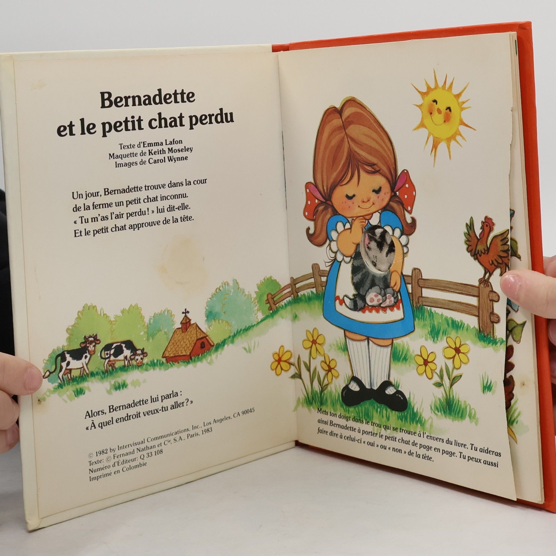 Emmanuelle Lafont Bernadette et le petit chat perdu