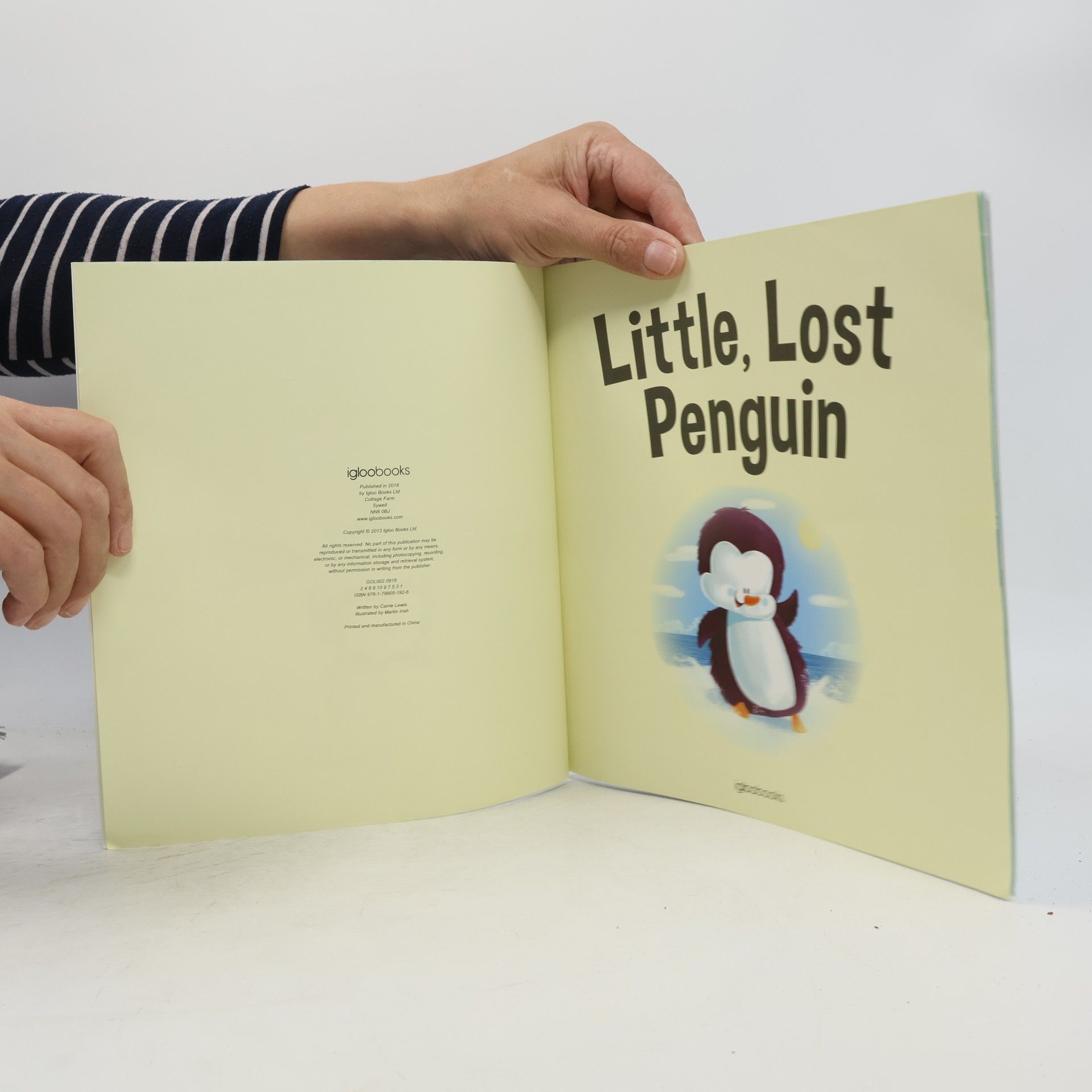 Melanie Joyce Little, Lost Penguin - Picture Flats Glitter