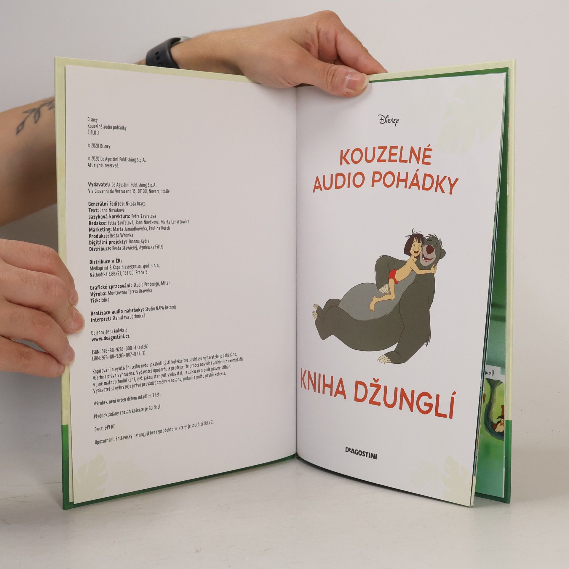 Kolektív autorov Kouzelné audio pohádky 3. Kniha džunglí