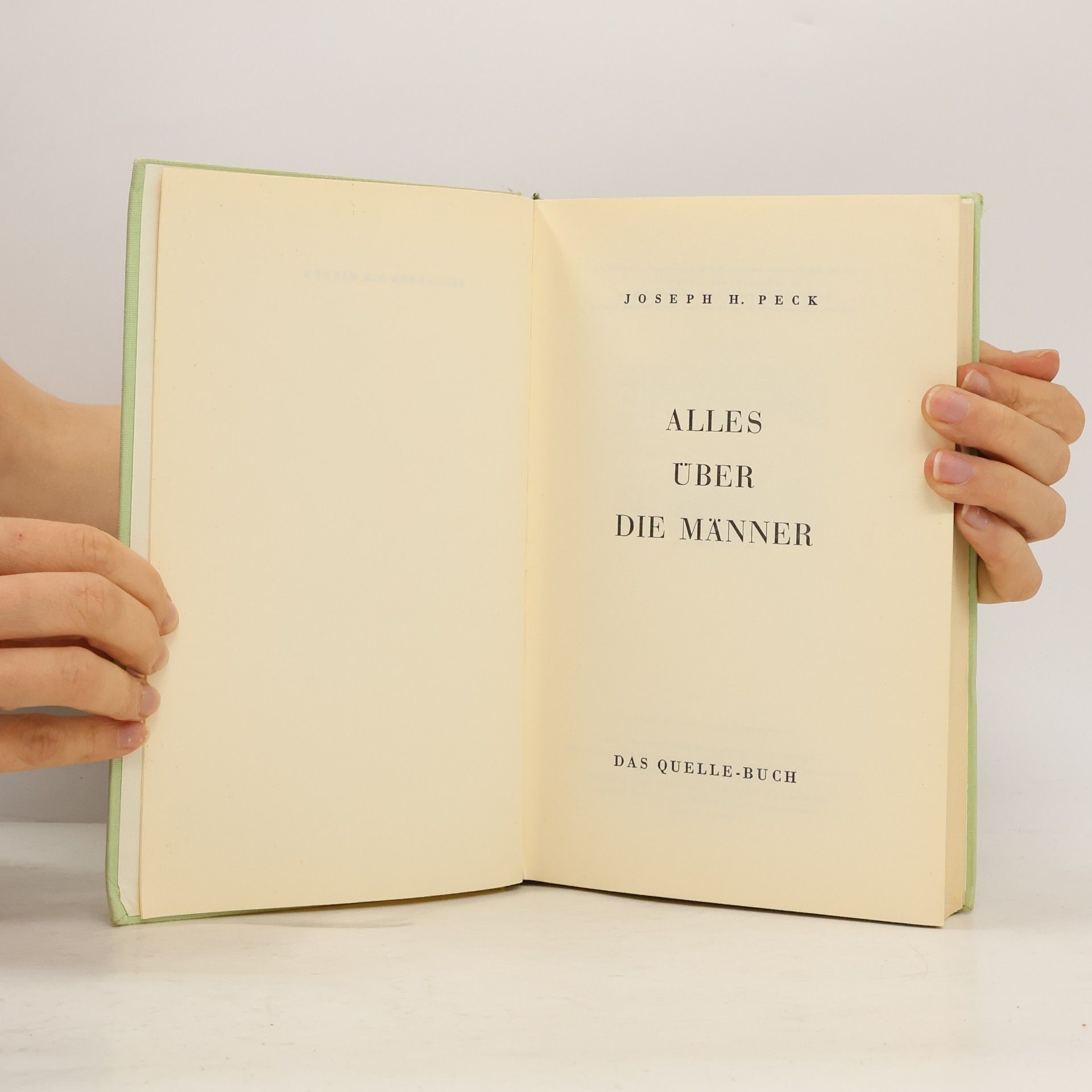 Joseph H. Peck Alles über die Männer