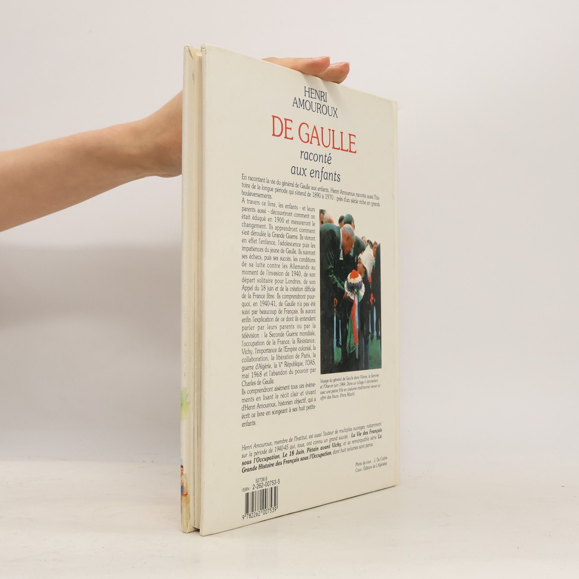 Henri Amouroux De Gaulle raconté aux enfants