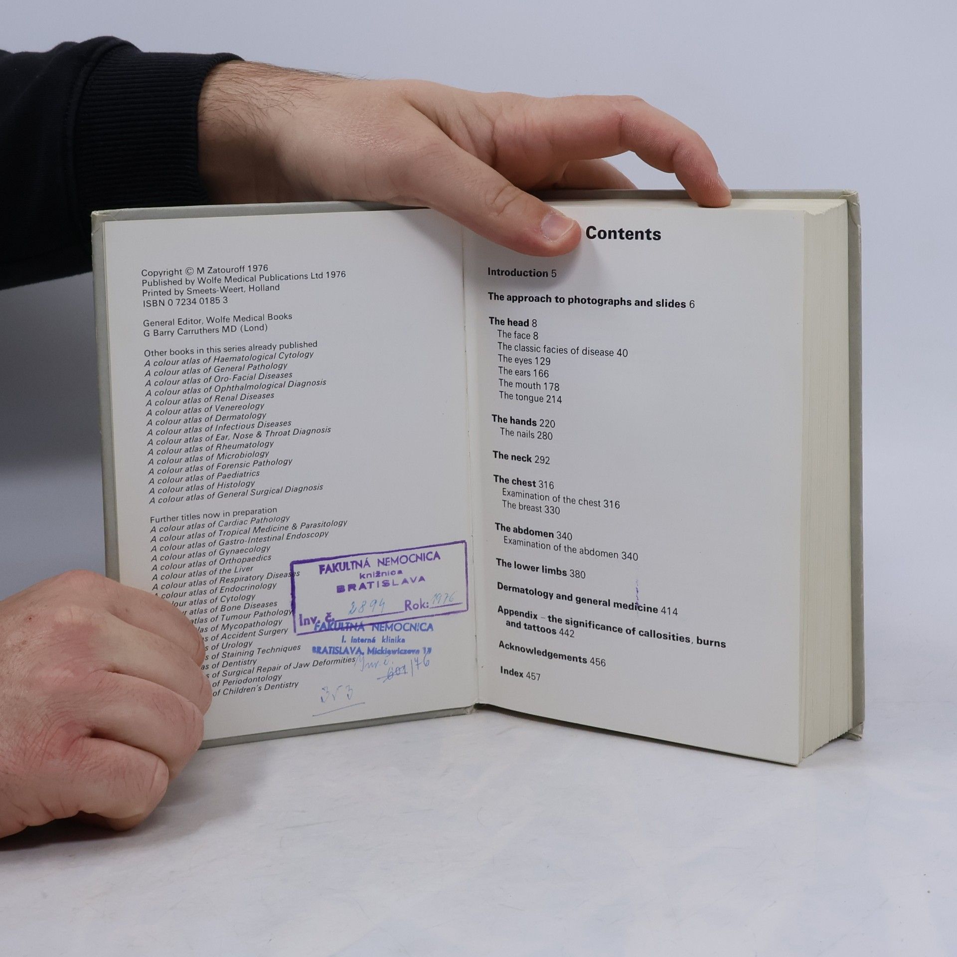 M. Zatouroff A colour atlas of Physical Signs in General Medicine